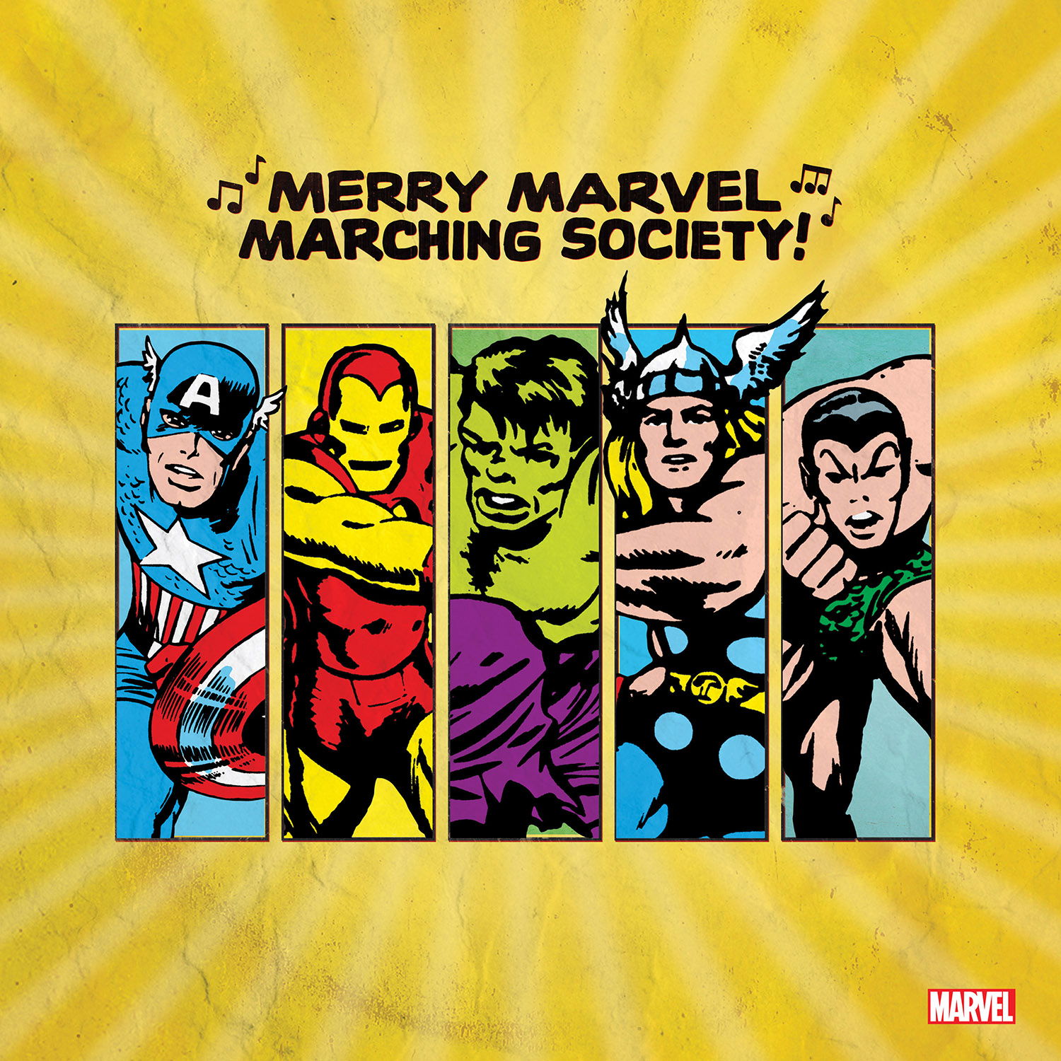 Vinyl Marvel Chorus - MERRY MARVEL MARCHING SOCIETY