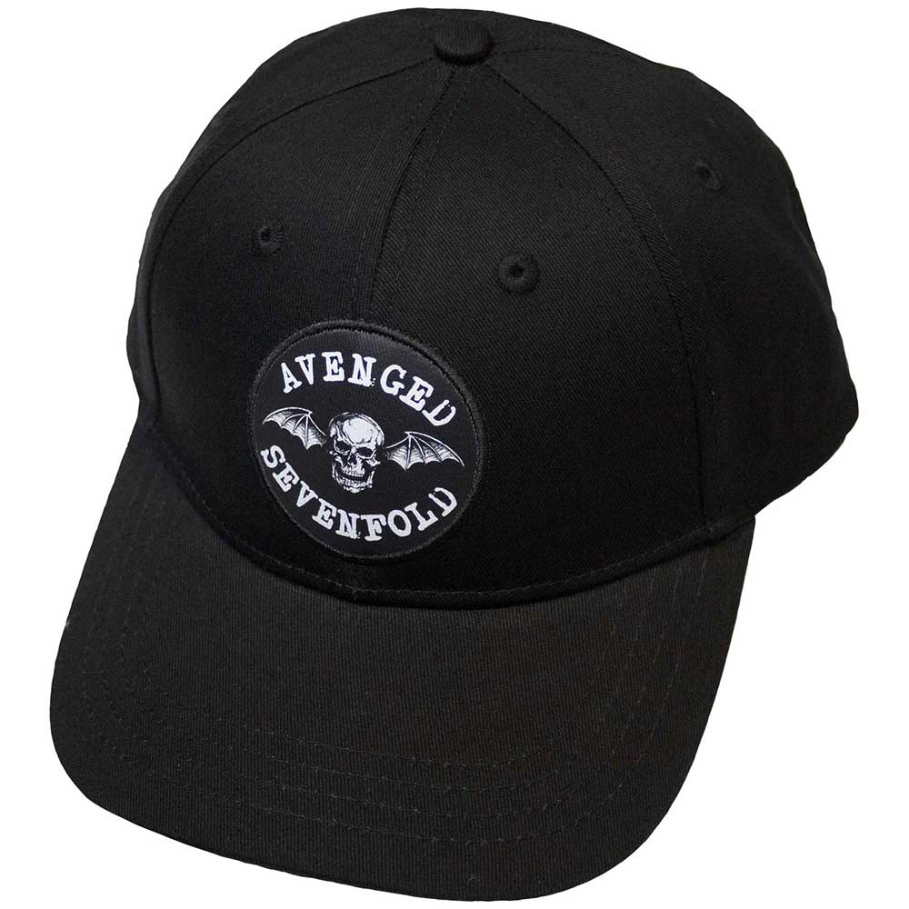 Šiltovka Avenged Sevenfold A7X - Deathbat Crest, Unisex,Čierna,Univerzálna