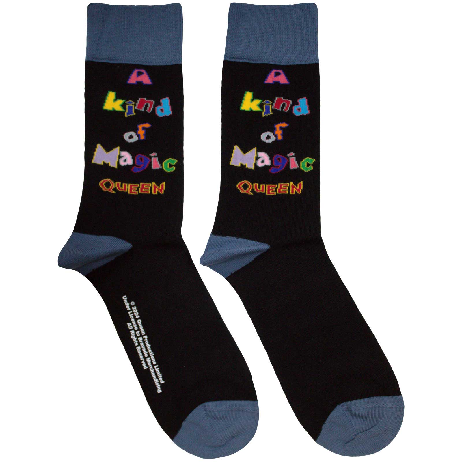 Ponožky Queen - A Kind Of Magic, Unisex,Čierna,UK 7 - 11