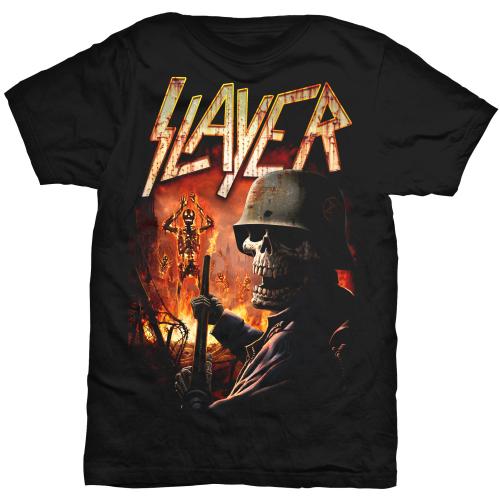 Tričko Slayer - Torch, Unisex,Čierna,XXL