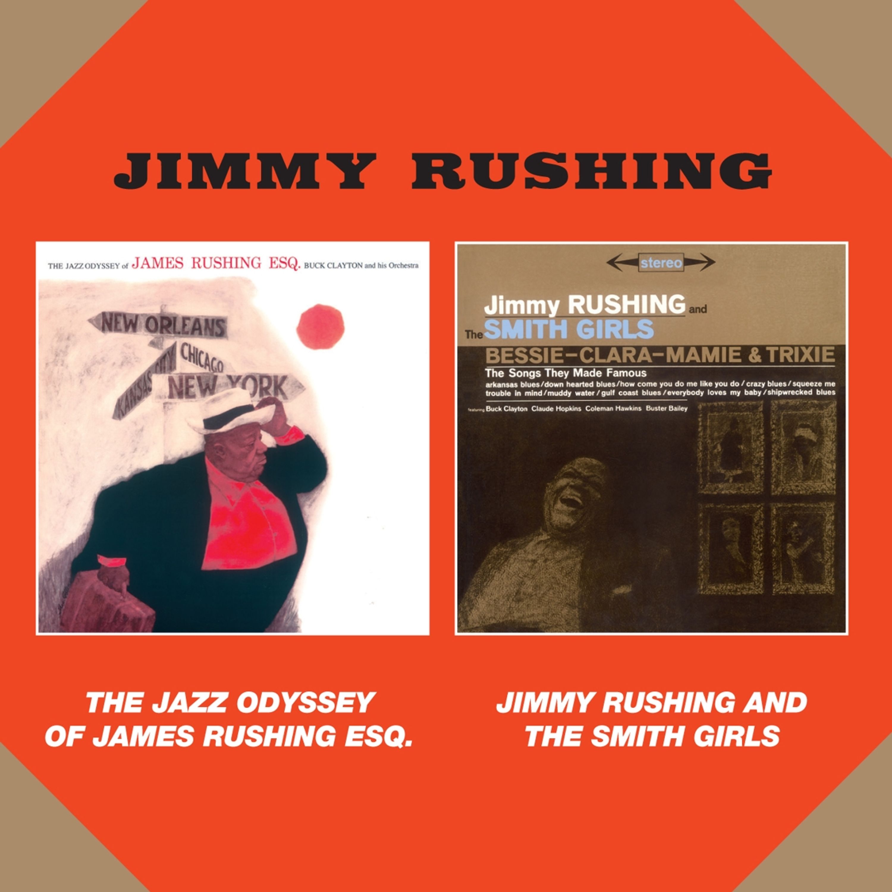 CD Jimmy Rushing - JAZZ ODYSSEY OF JAMES RUSHING/JINNY RUSHING AND THE SMITH GIRLS