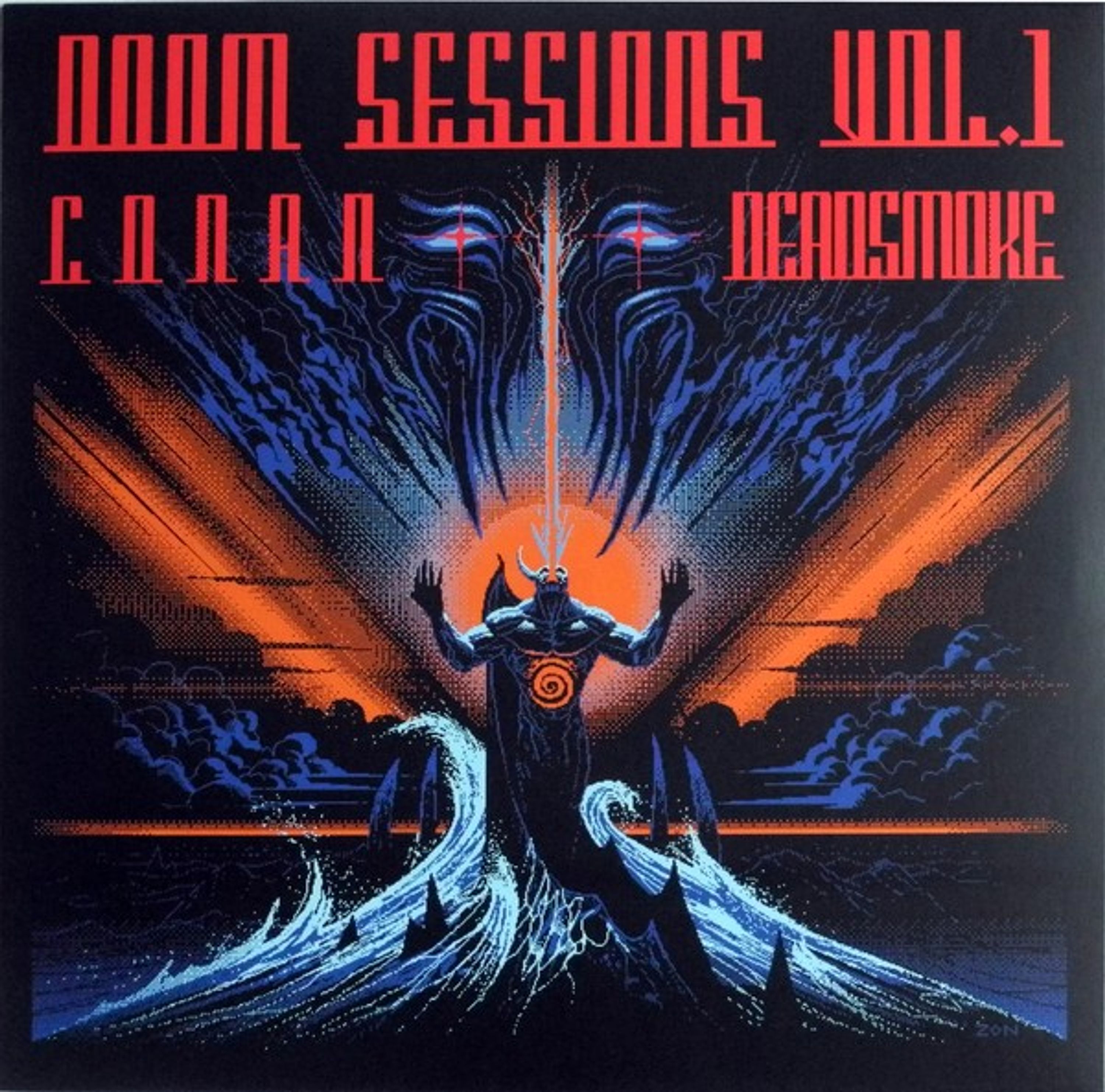 Vinyl Conan - (RED) DOOM SESSIONS, VOL. 1