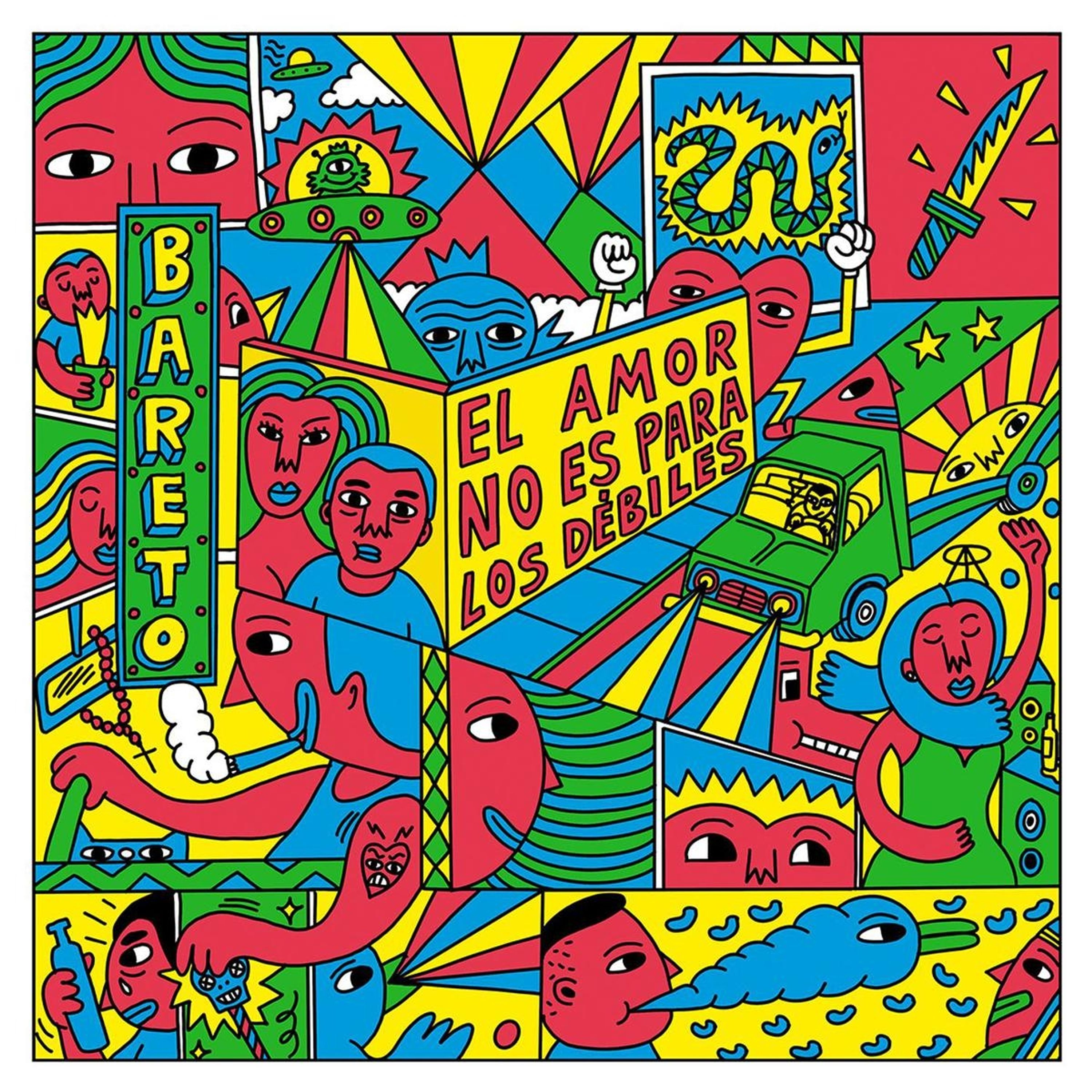 CD Bareto - EL AMOR NO ES PARA LOS DEBILES