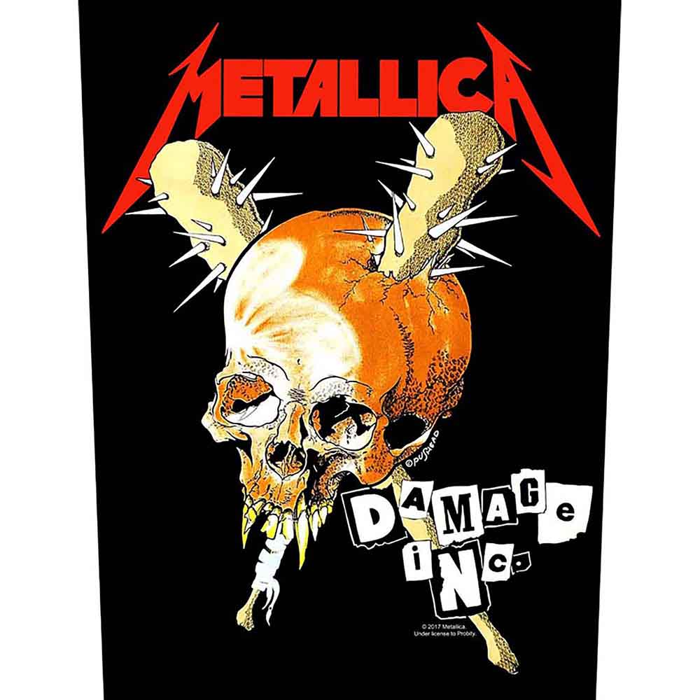 Nažehlovačka Metallica - Damage Inc