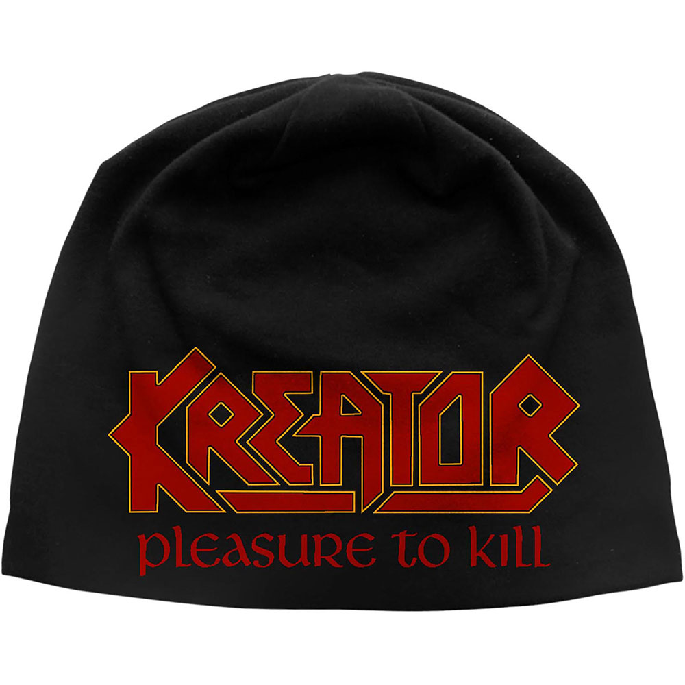 Čapica Kreator - Pleasure To Kill, Unisex,Čierna,Univerzálna