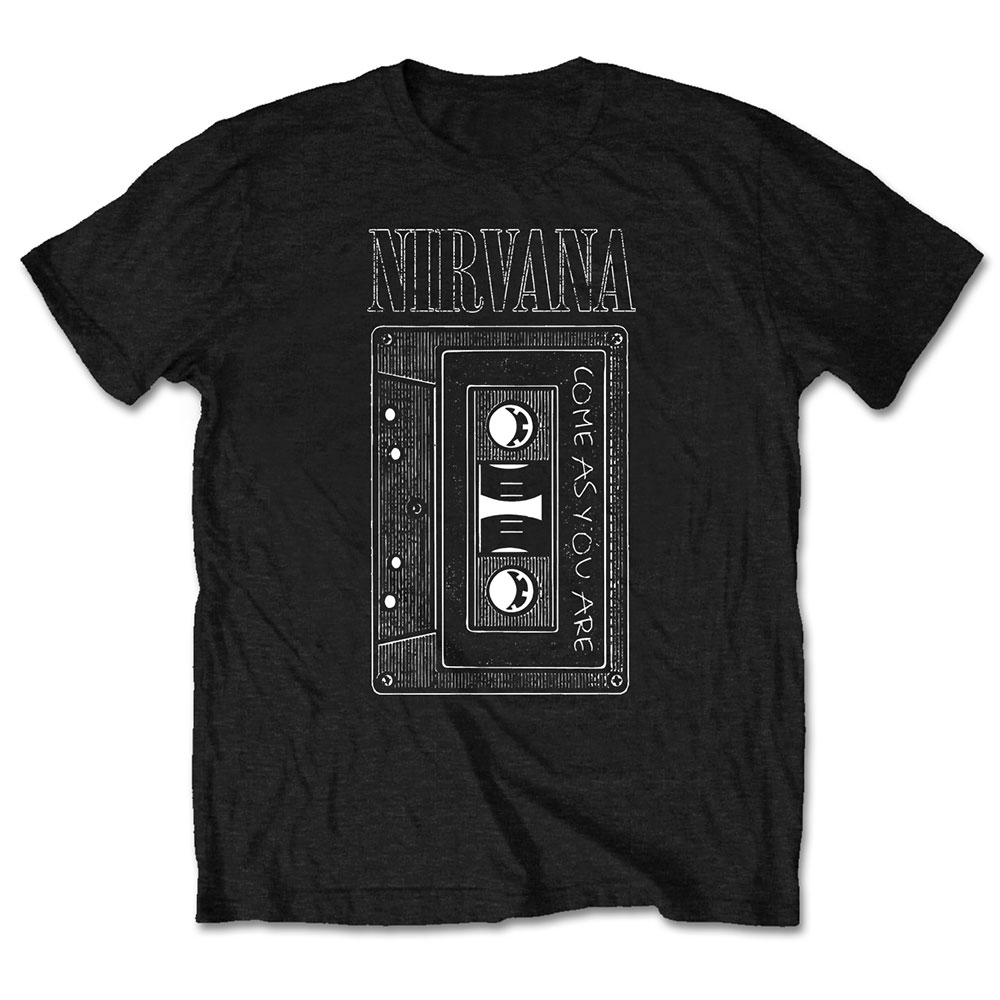 Tričko Nirvana - As You Are Tape, Unisex,Čierna,XXL