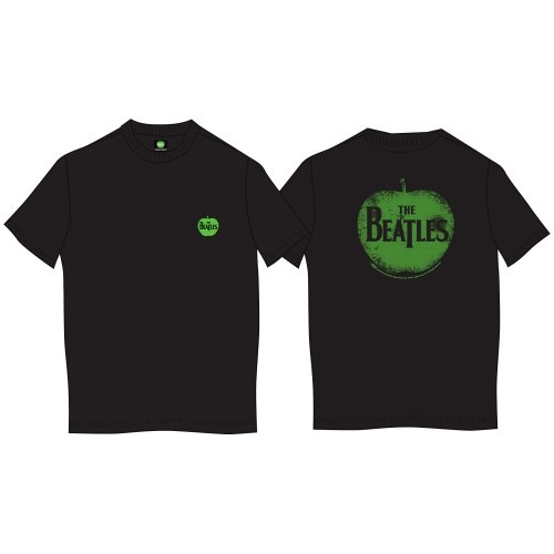 Tričko The Beatles - In Apple, Unisex,Čierna,M