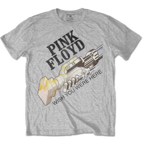 Tričko Pink Floyd - WYWH Robot Shake, Unisex,Šedá,XXL