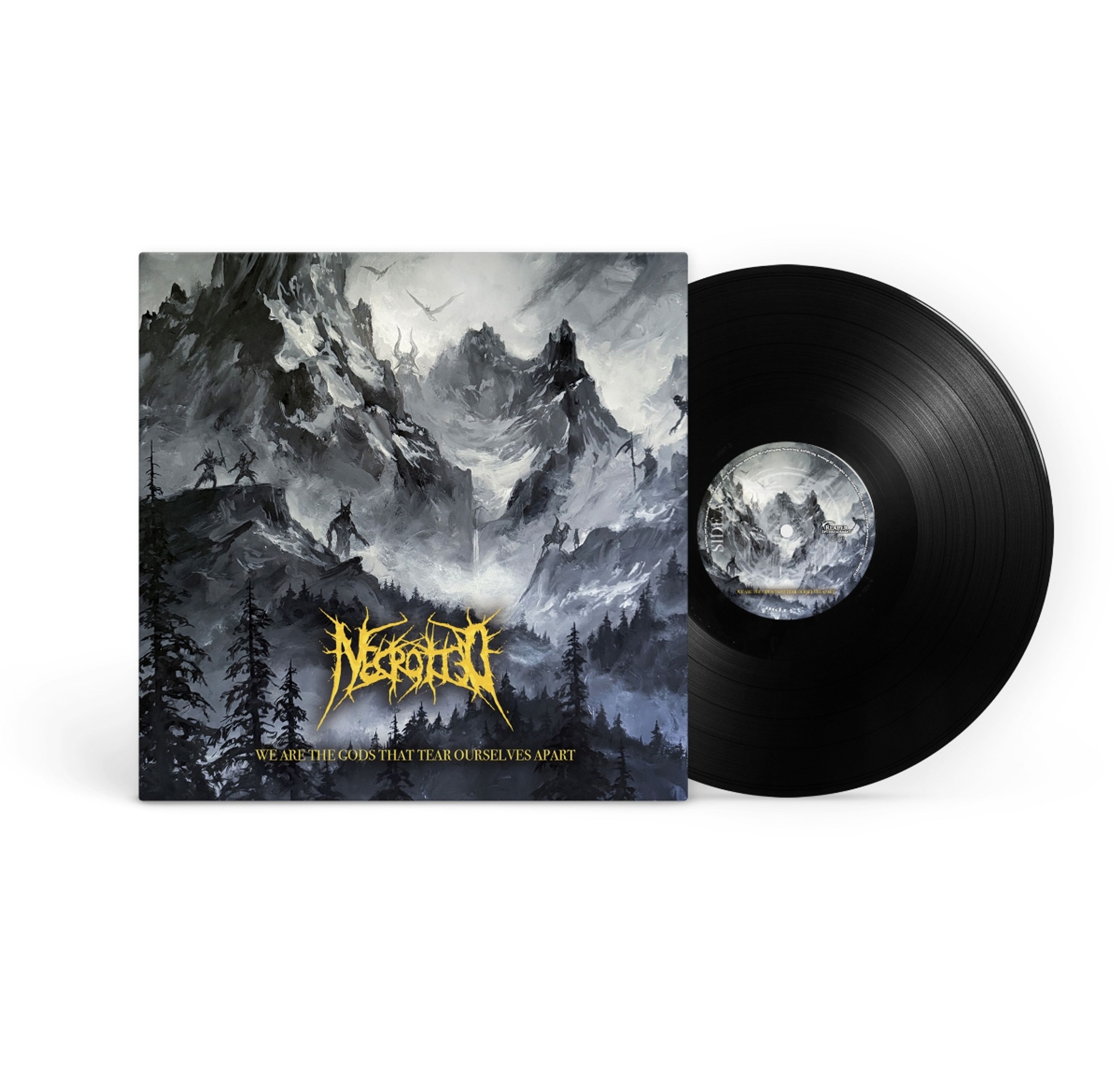 Vinyl Necrotted - WE ARE THE GODS THAT TEAR OURSELVES APART (BLACK VINYL)