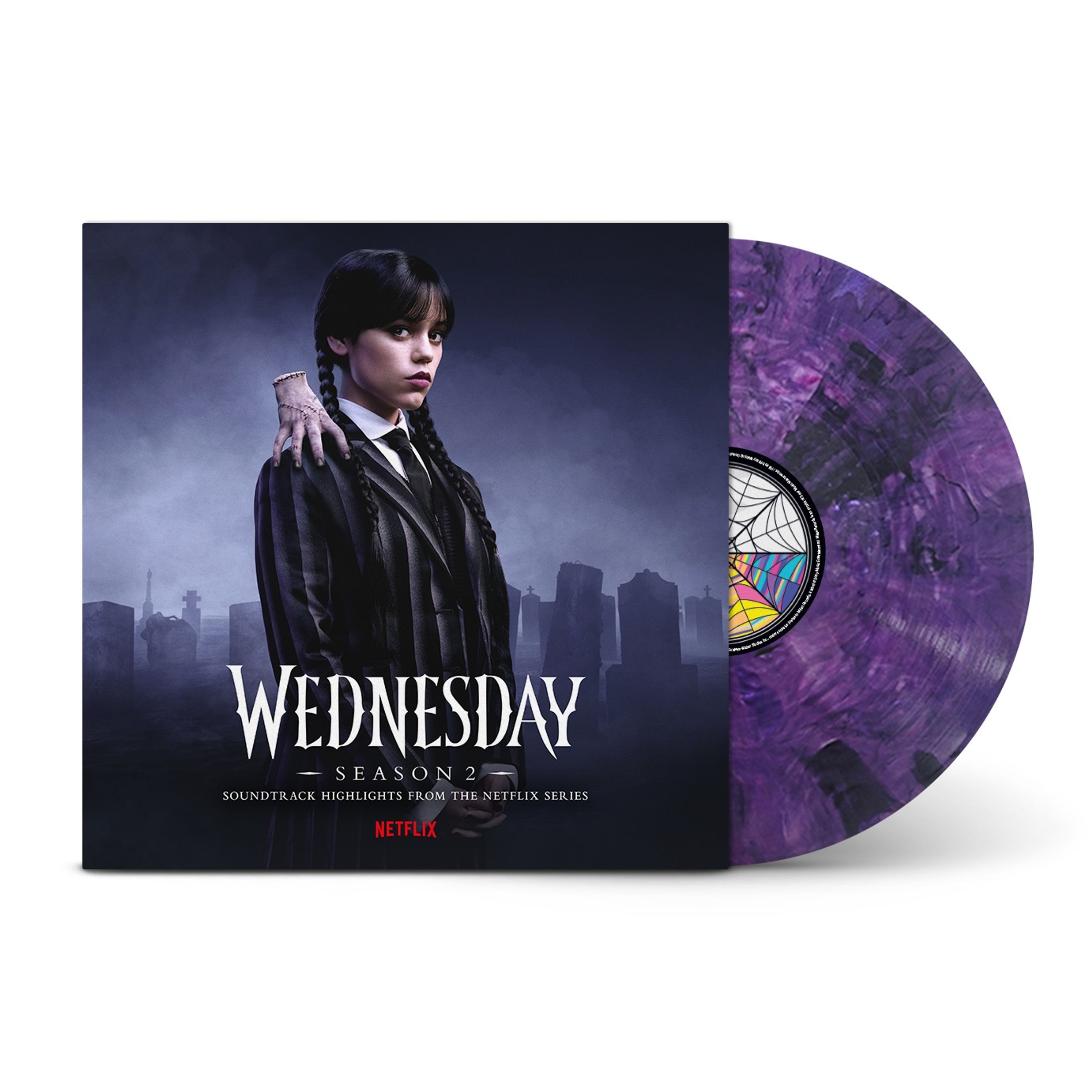 Vinyl Wednesday Addams & Nevermore Academy Orchestra - Wednesday: Season 2 (Soundtrack Highlights From the Netflix Series)