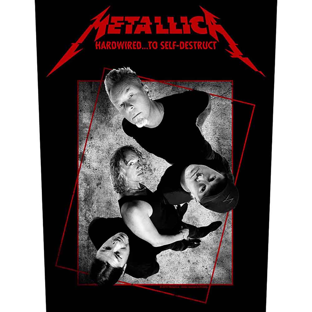 Nažehlovačka Metallica - Hardwired Concrete