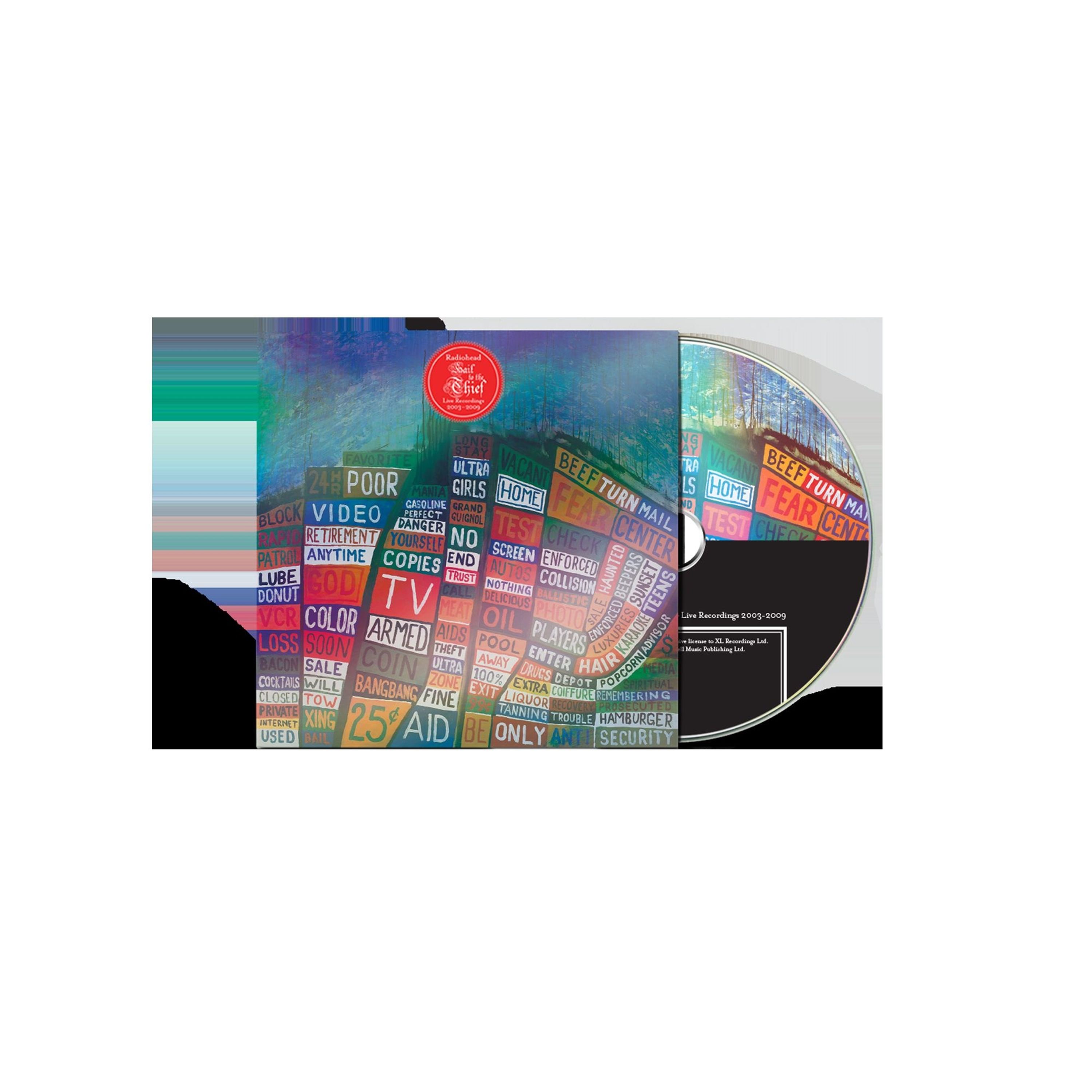 CD Radiohead - HAIL TO THE THIEF (LIVE RECORDINGS 2003-2009)