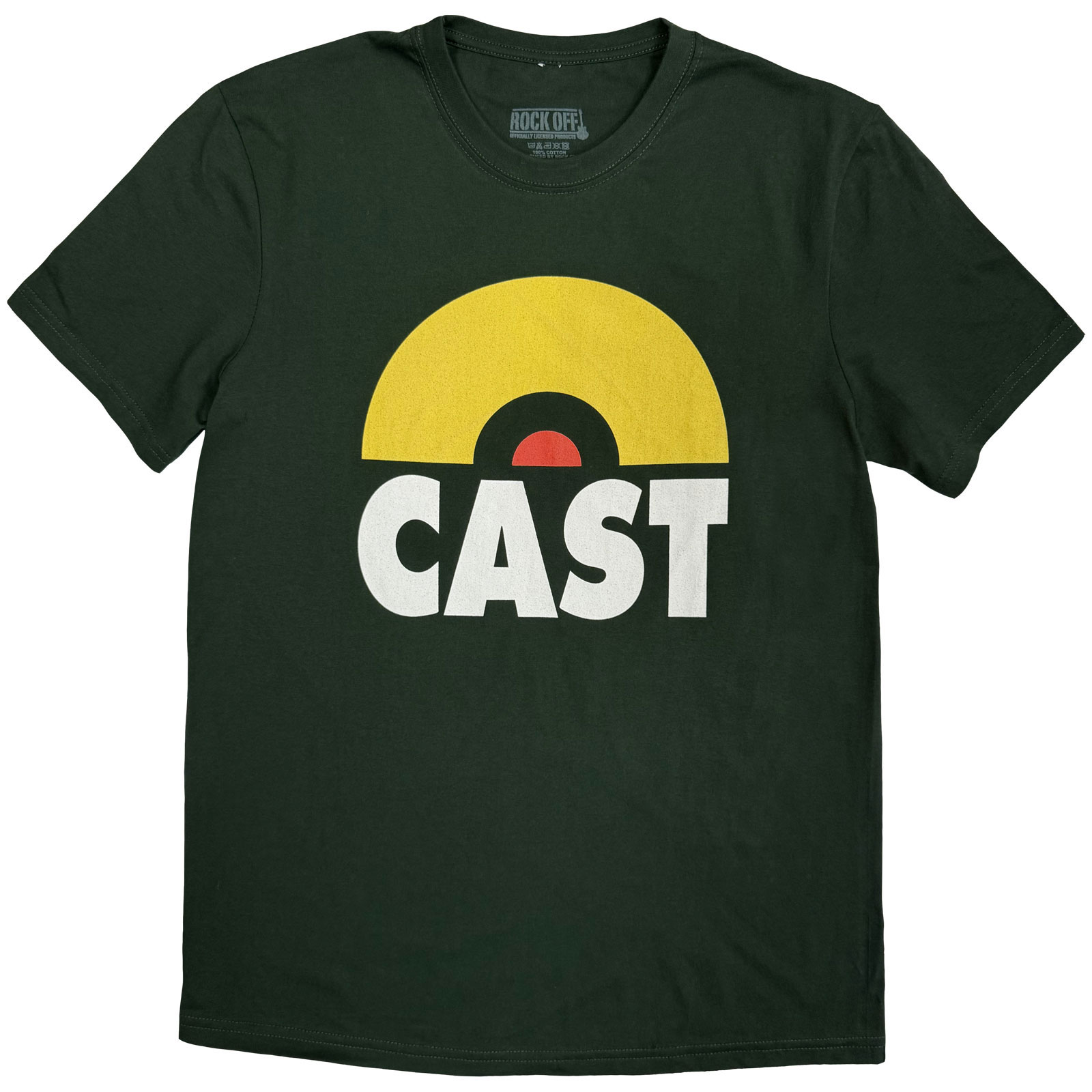 Tričko Cast - Classic Logo, Unisex,Zelená,XXL