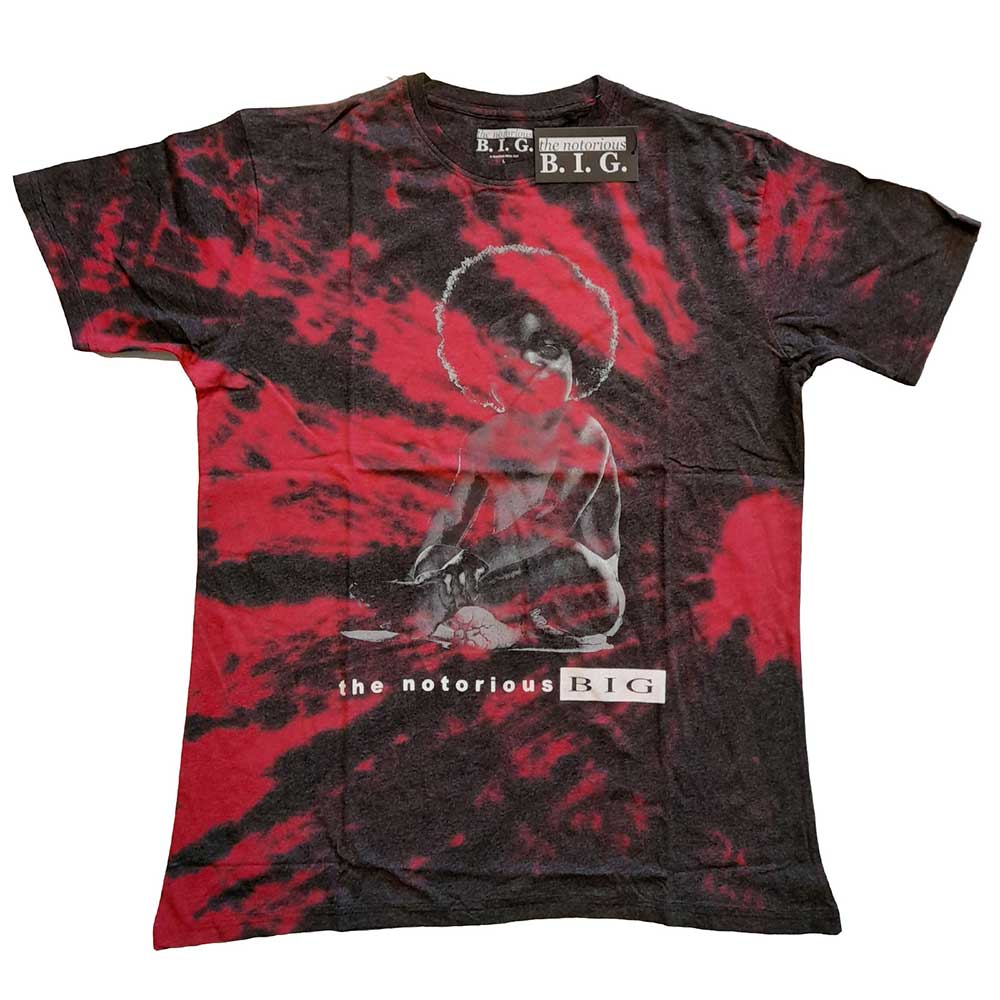 Tričko Biggie Smalls - Baby Biggie, Unisex,Červená,XXL