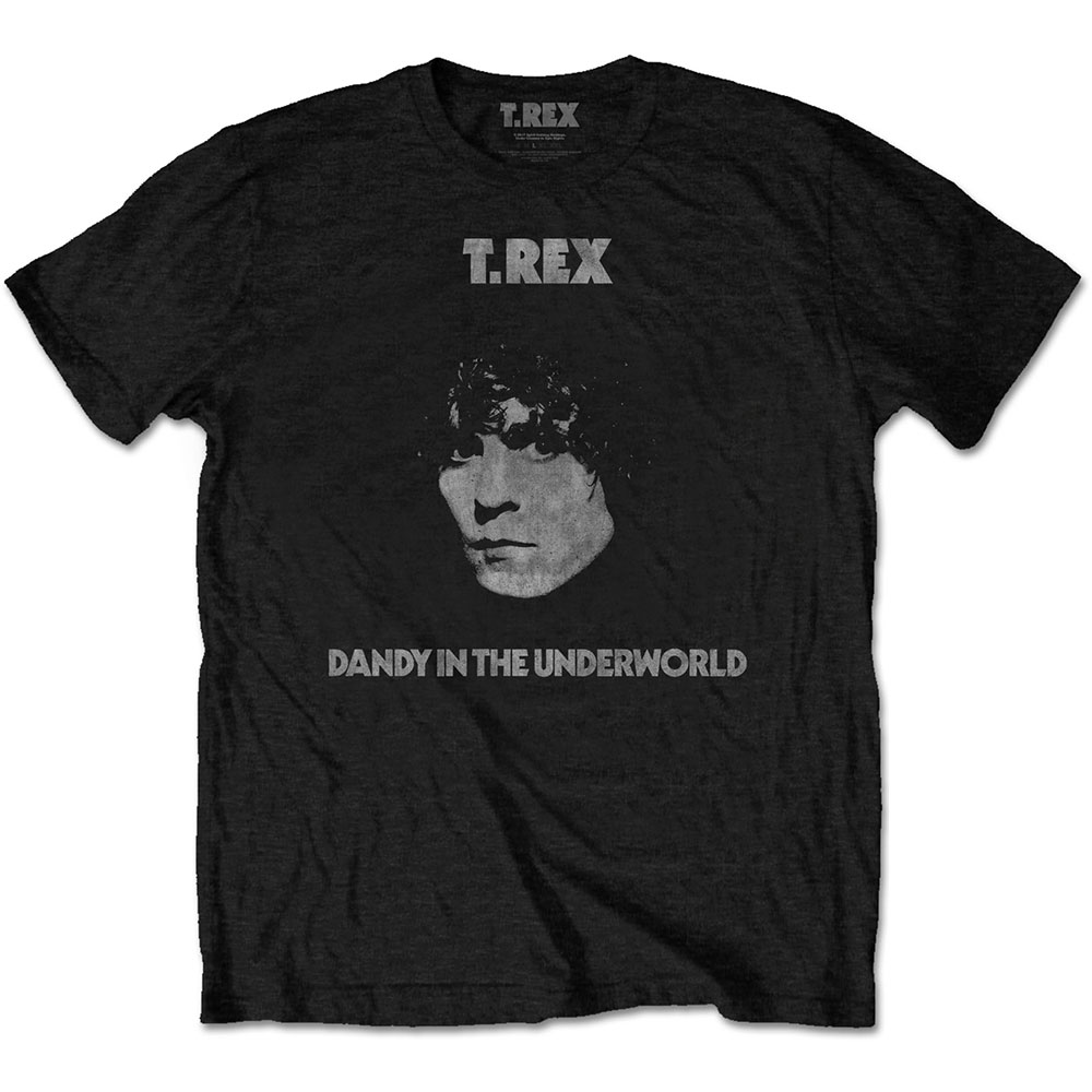 Tričko T. Rex - Dandy, Unisex,Čierna,XL