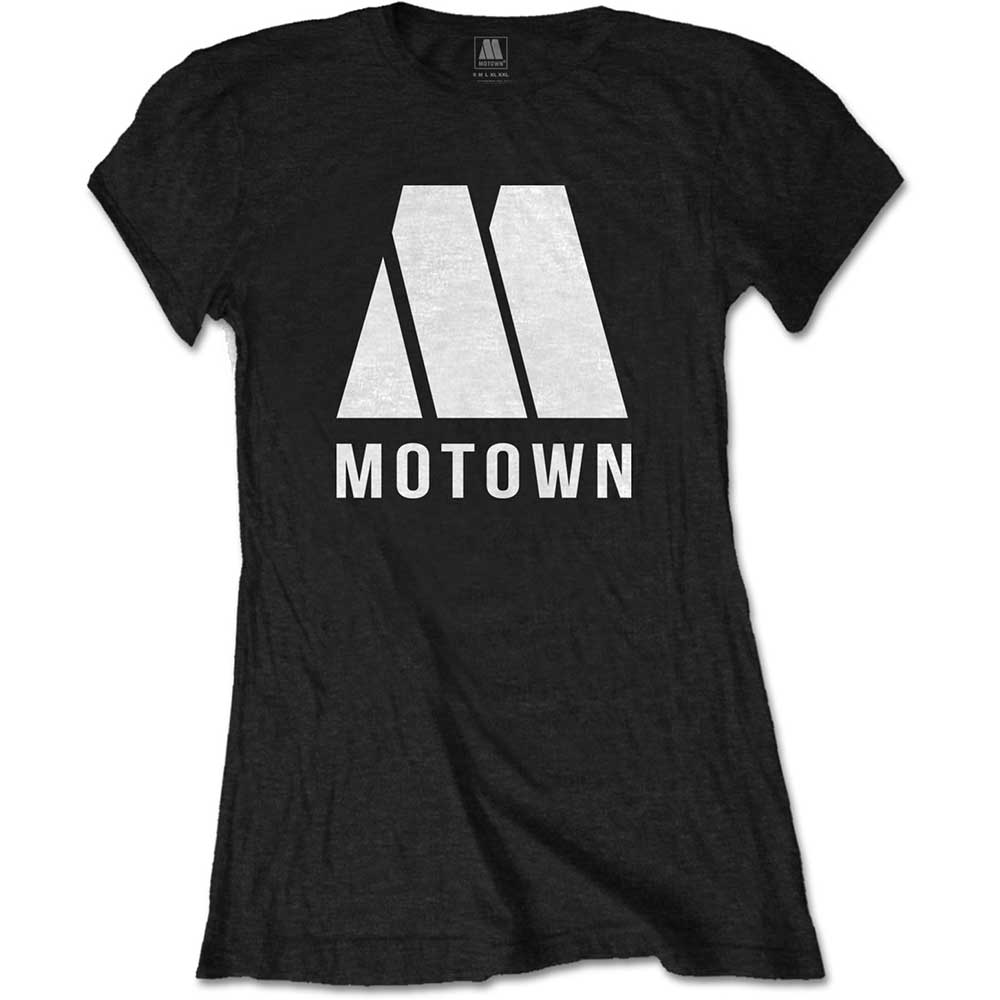 Tričko Motown - M Logo, Žena,Čierna,XXL
