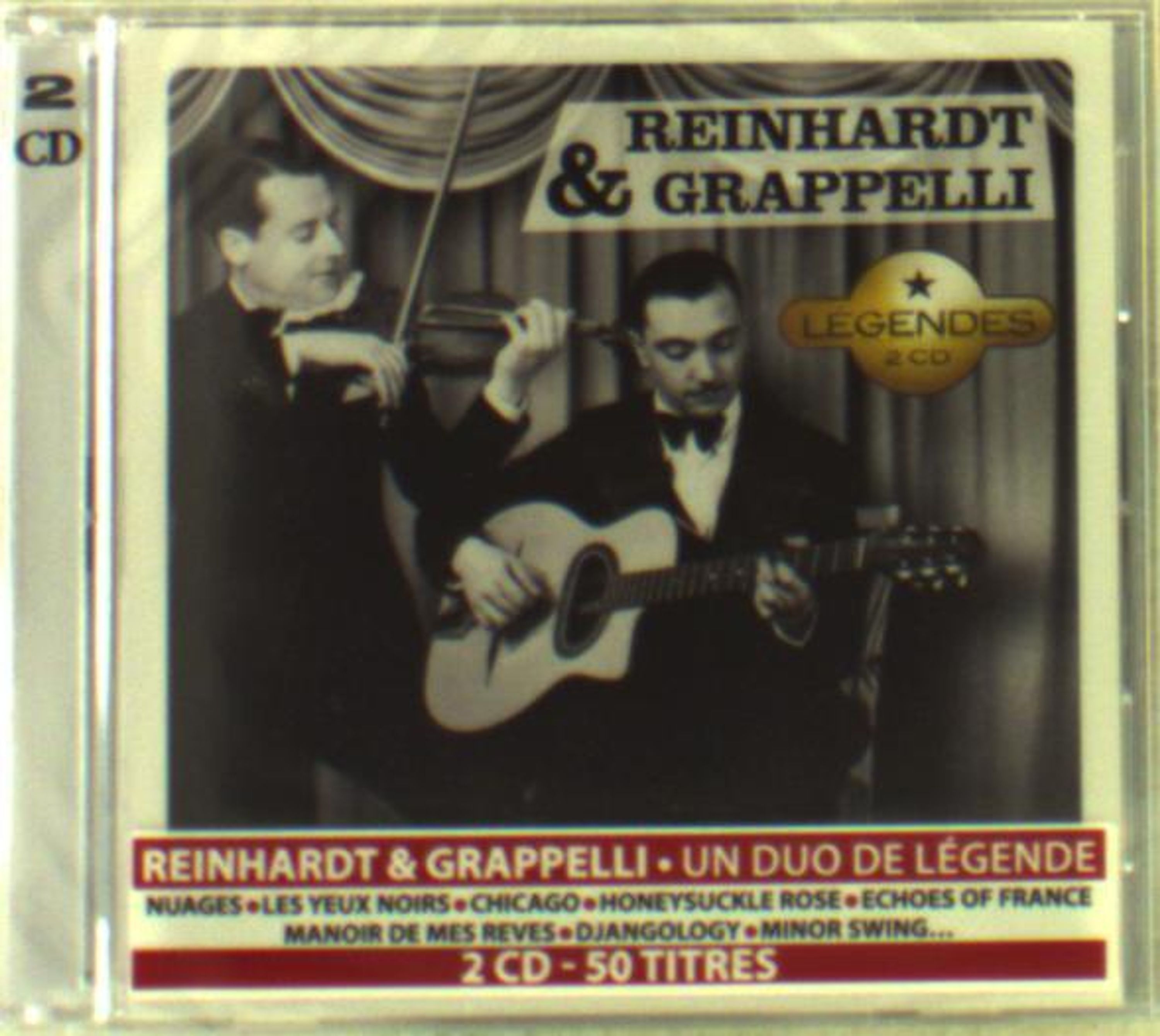 CD - REINHARDT, DJANGO & STEPH - REINHARDT & GRAPPELLI