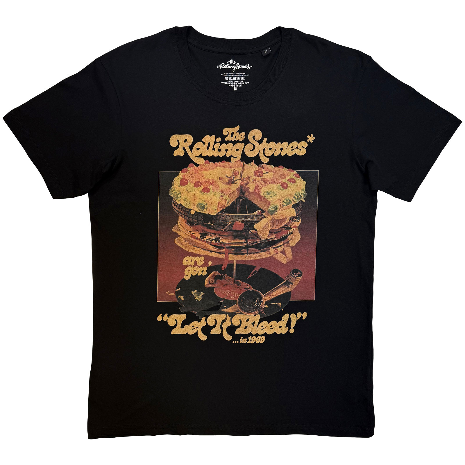 Tričko The Rolling Stones - Let It Bleed, Unisex,Čierna,XXL
