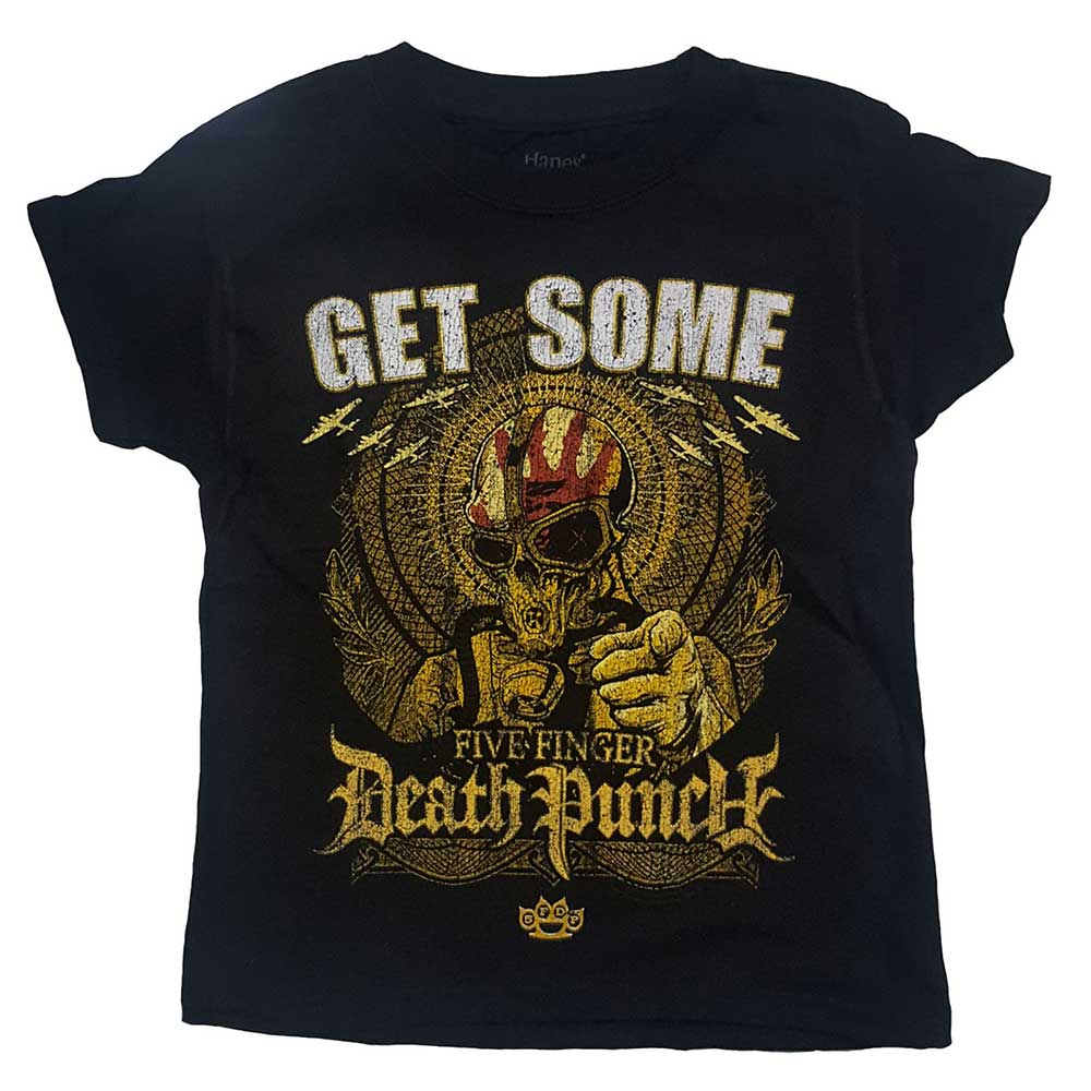 Tričko Five Finger Death Punch - Get Some, Dieťa,Čierna,12 – 14 rokov