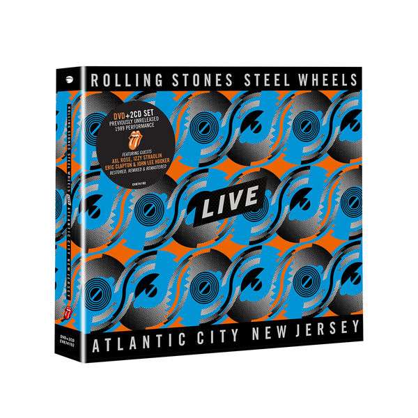 DVD The Rolling Stones - STEEL WHEELS LIVE/2CD