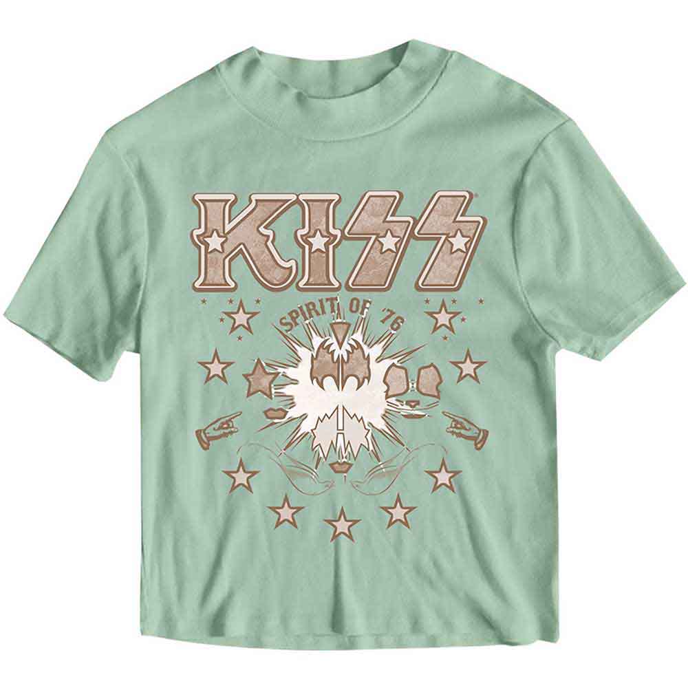 Tielko Kiss - Spirit of '76, Žena,Zelená,XXL