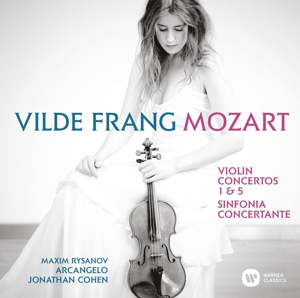 CD Vilde Frang - MOZART: MOZART VIOLIN CONCERTOS NOS. 1 & 5; SINFONIA CONCERTANTE FOR VIOLIN & VIOLA K364