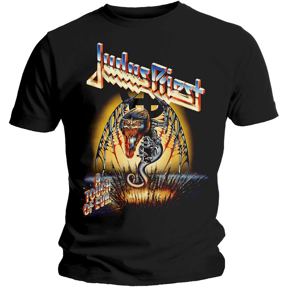Tričko Judas Priest - Touch of Evil, Unisex,Čierna,XL