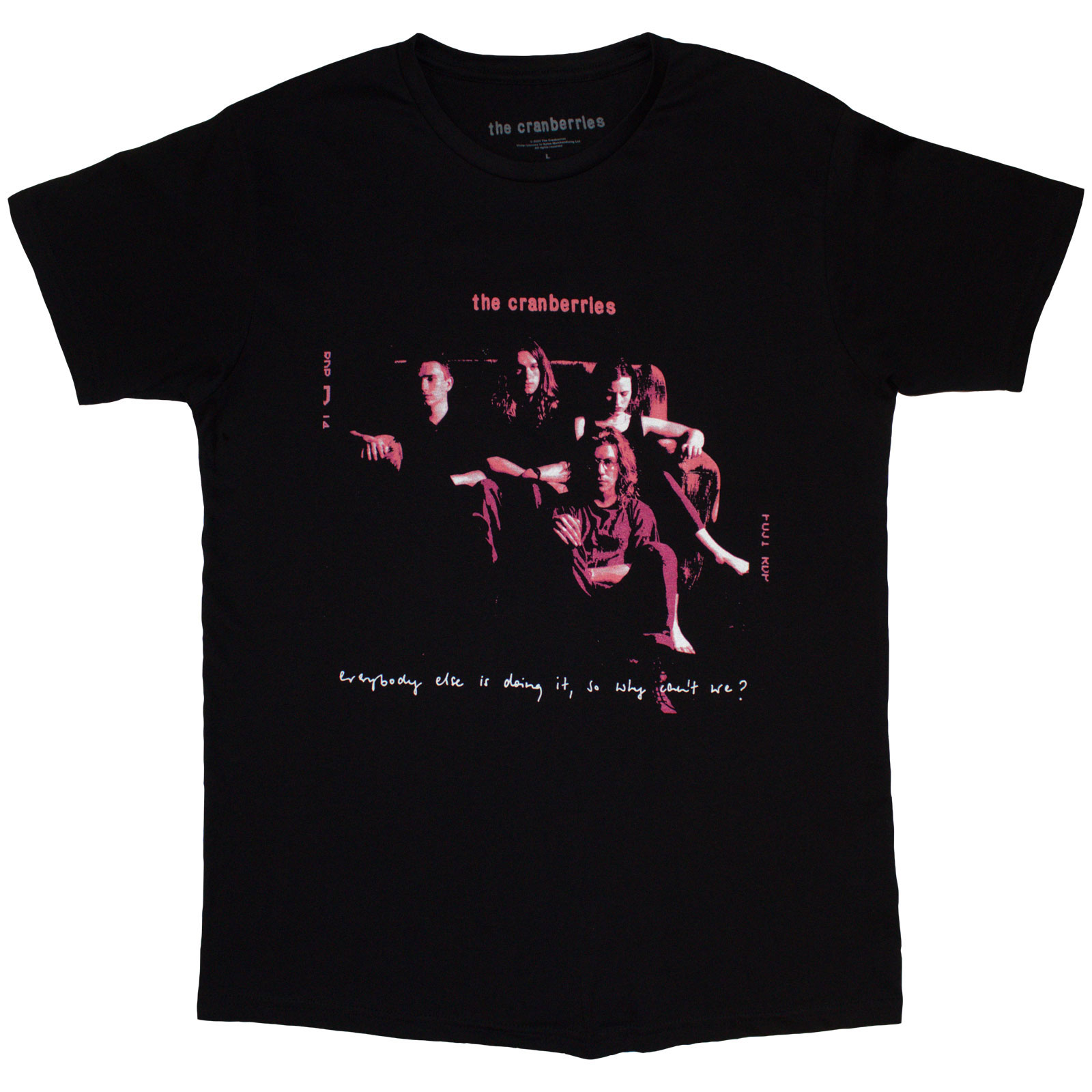 Tričko The Cranberries - Everybody Else, Unisex,Čierna,L