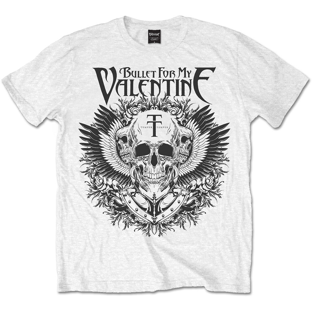 Tričko Bullet for My Valentine - Eagle, Unisex,Biela,XXL