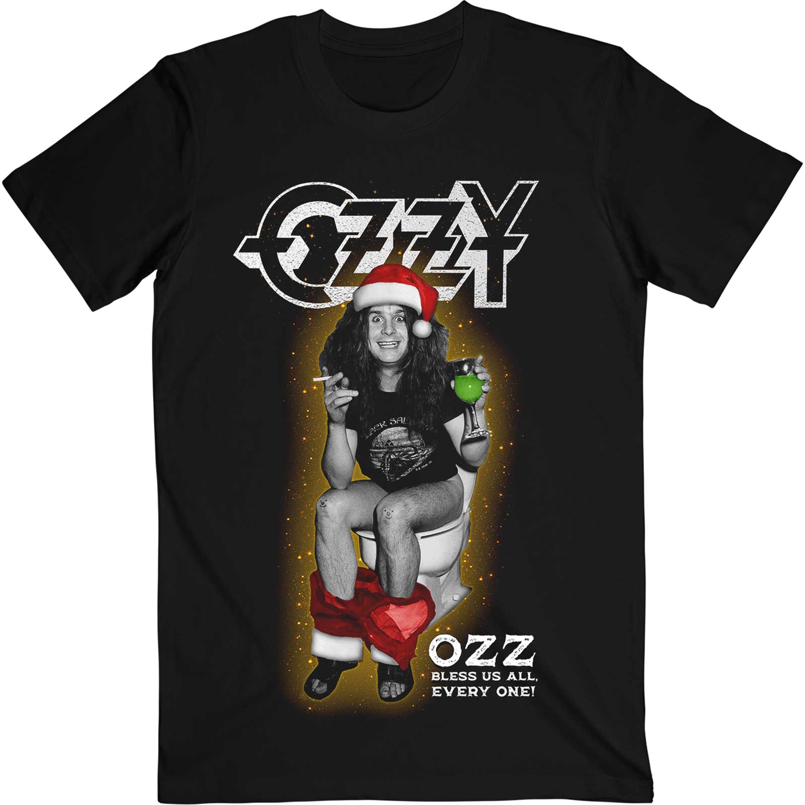 Tričko Ozzy Osbourne - Ozz Bless Us All, Unisex,Čierna,L