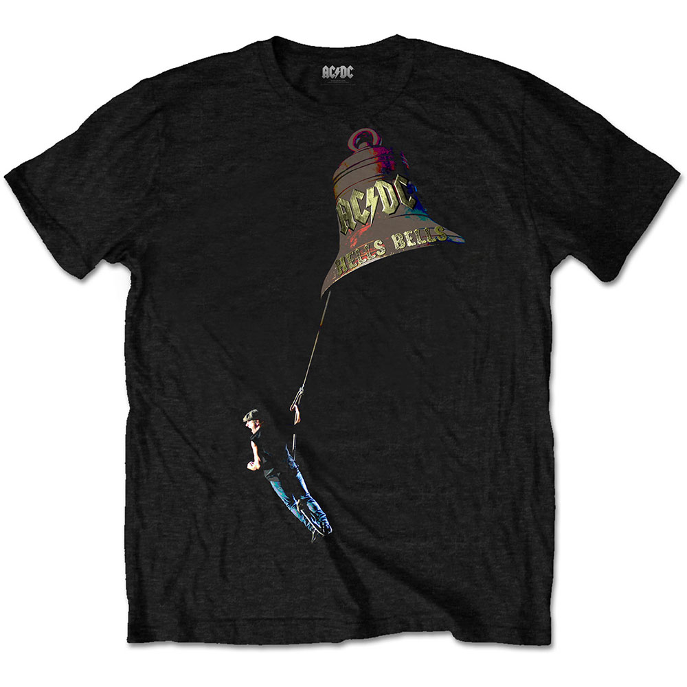 Tričko AC/DC - Bell Swing, Unisex,Čierna,XXL