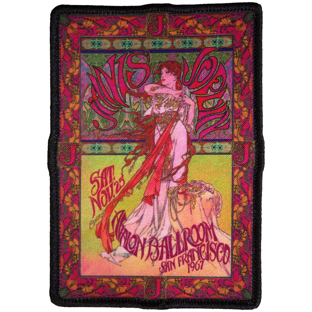 Nažehlovačka Janis Joplin - Avalon Ballroom