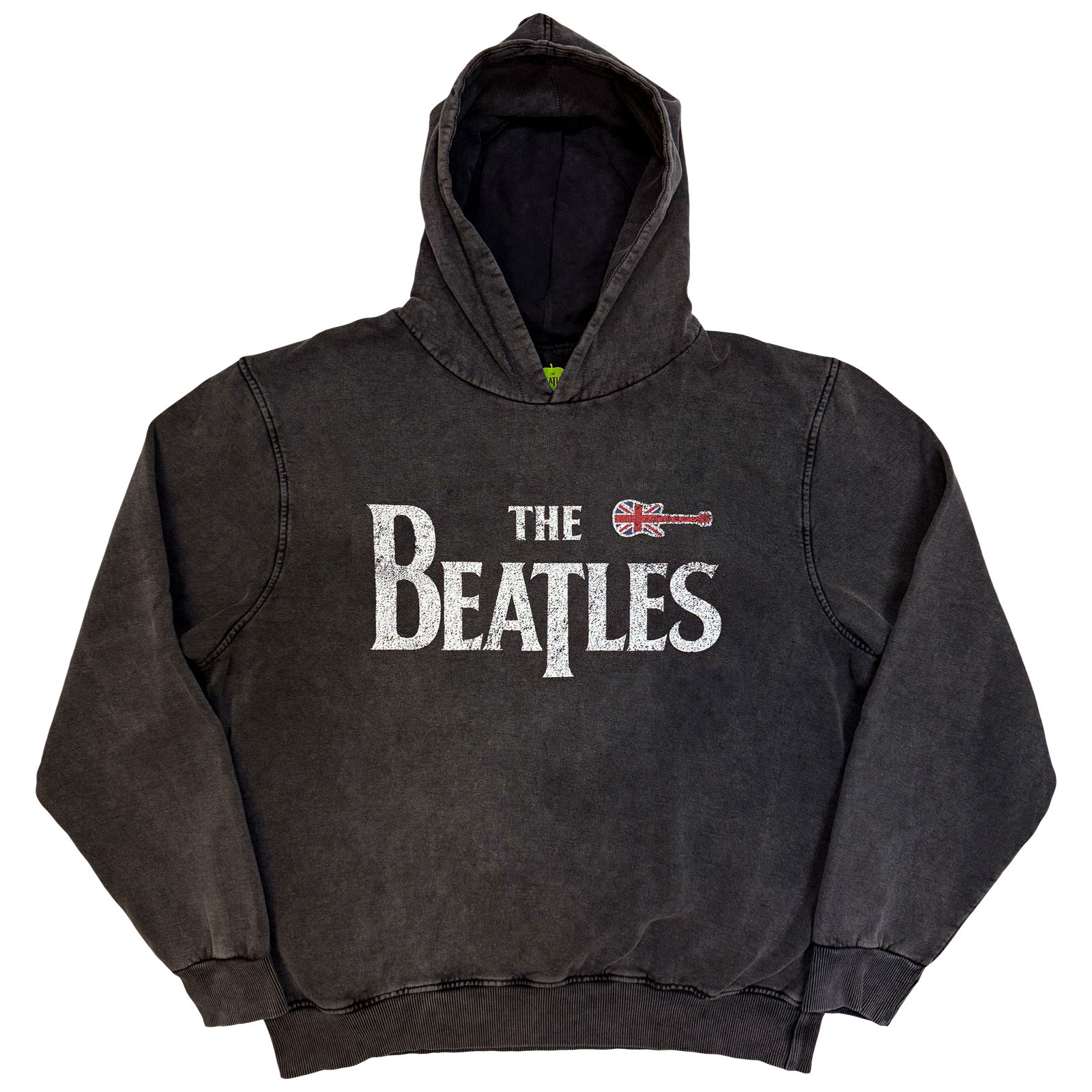Mikina The Beatles - Guitar & Drop T, Unisex,Šedá,XXL