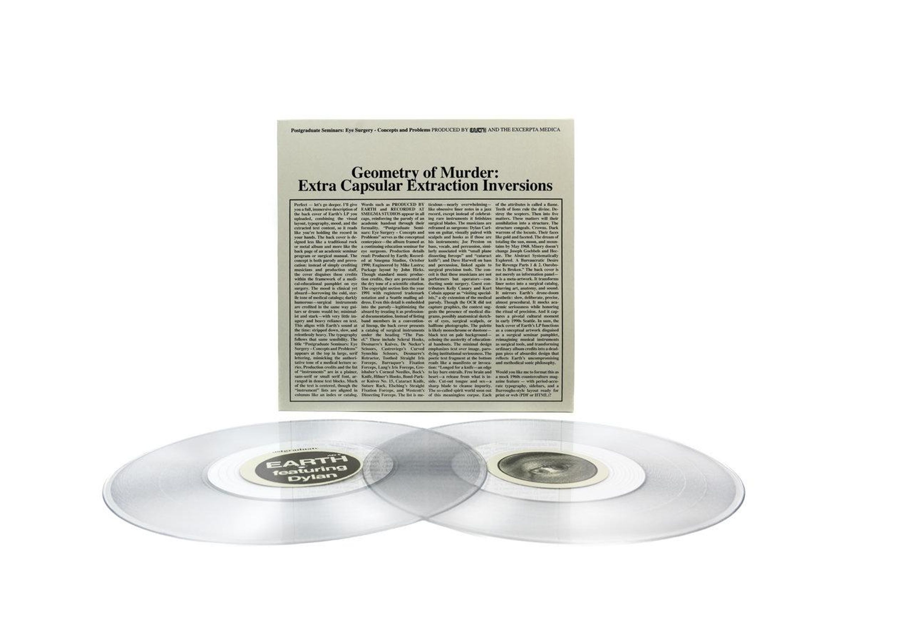 Vinyl - GEOMETRY OF MURDER: EX...