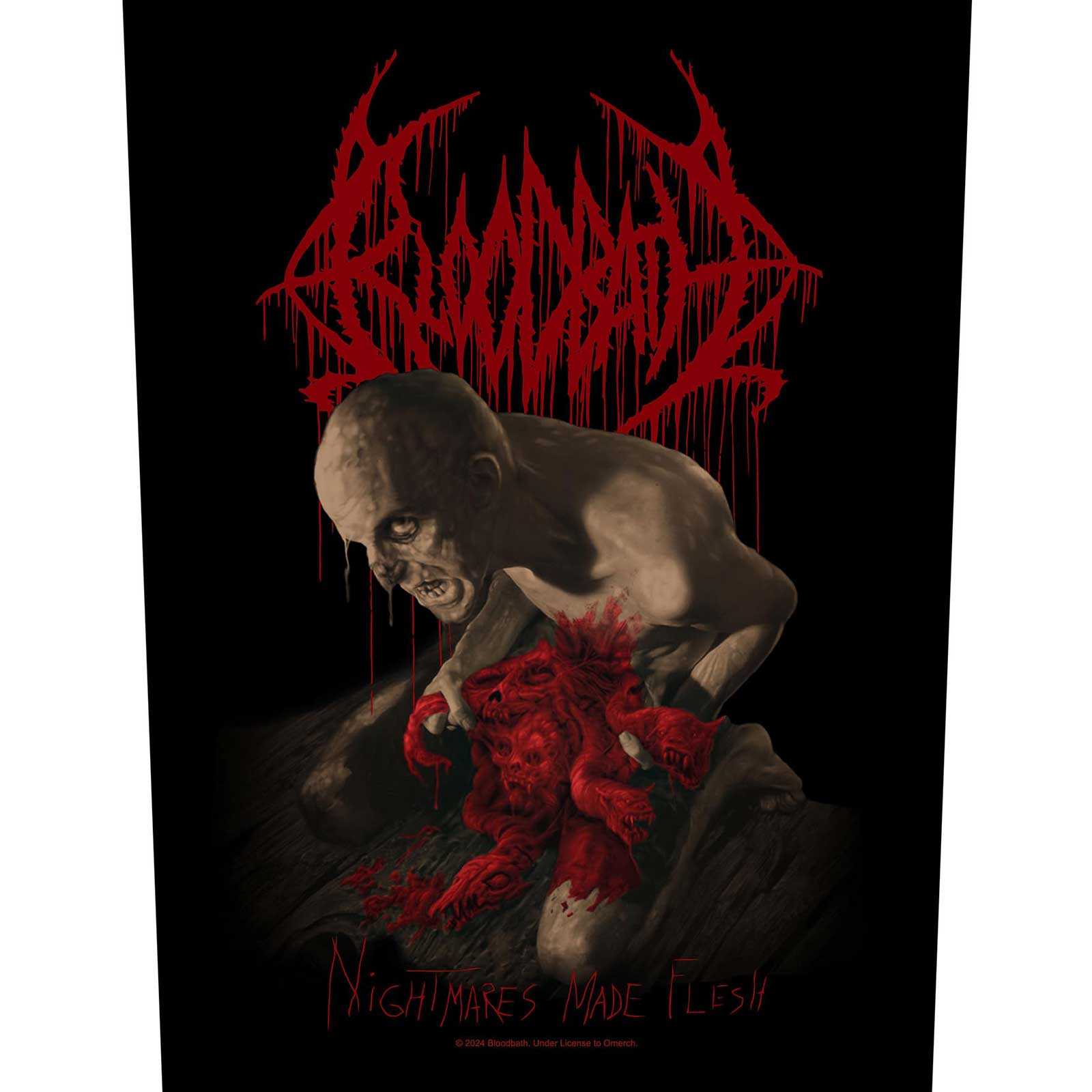 Nažehlovačka Bloodbath - Nightmares Made Flesh