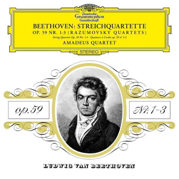 Vinyl - AMADEUS QUARTETT - RASUMOVSKA KVARTETA 1-3