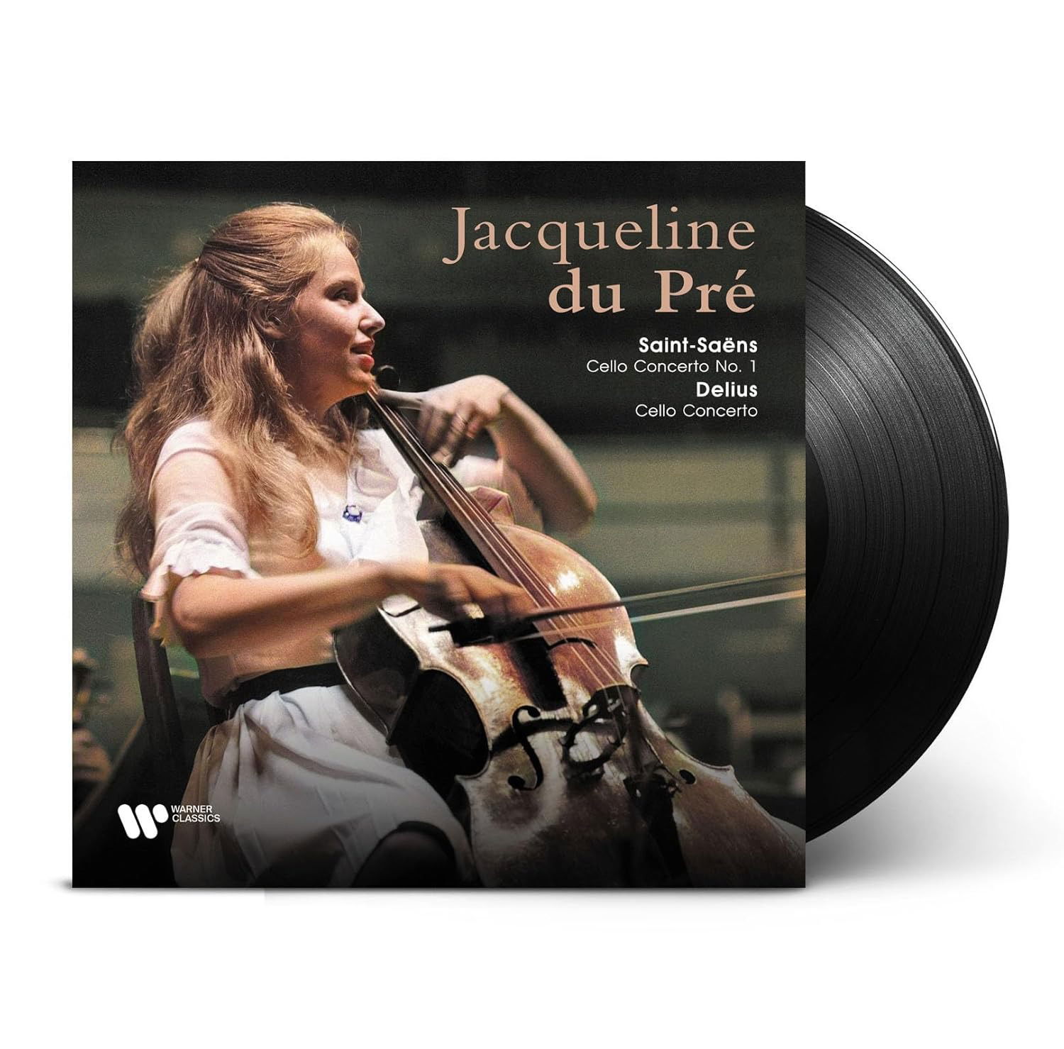 Vinyl Jacqueline du Pré - SAINT-SAENS: CELLO CONCERTO NO. 1 / DELIUS: CELLO CONCERTO