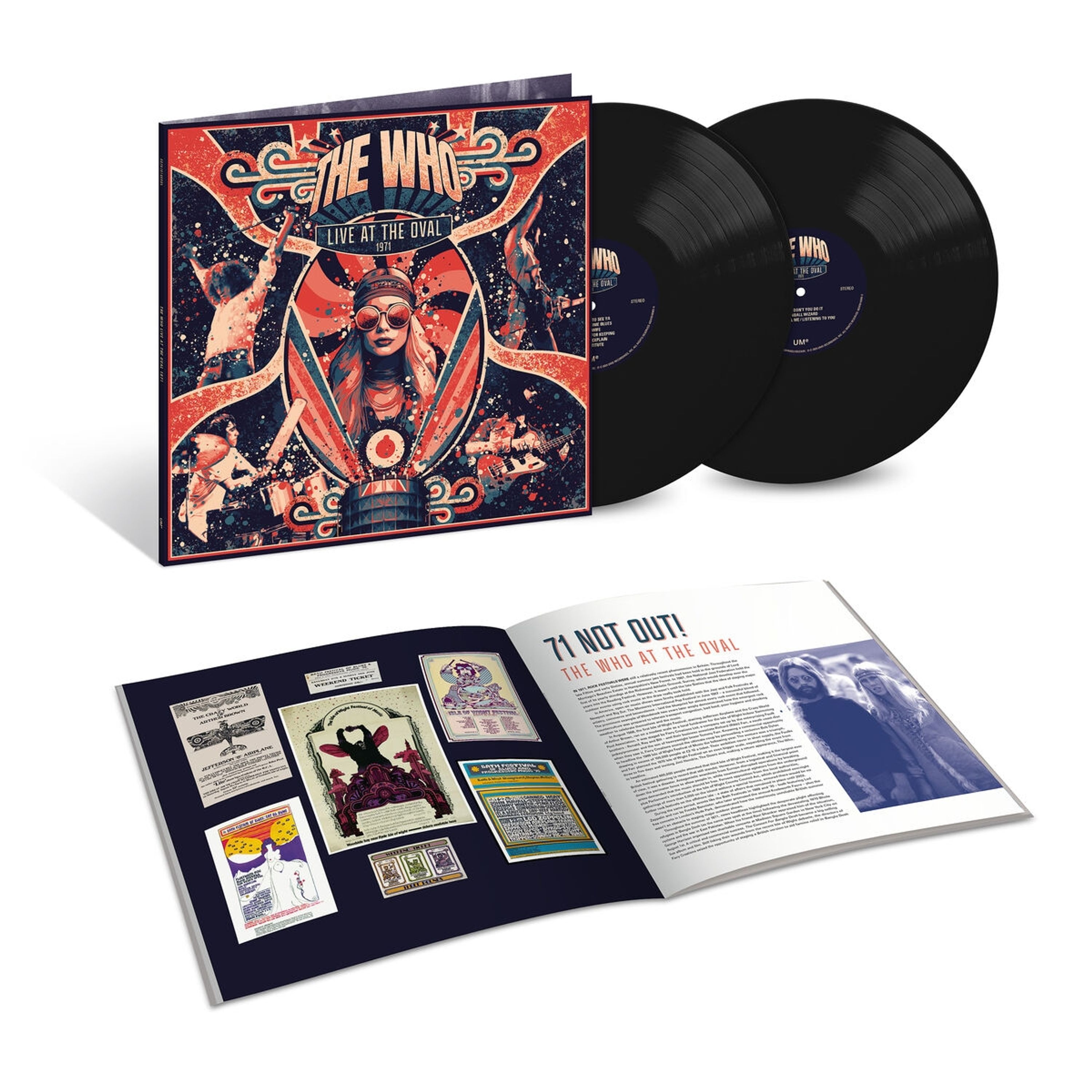 Vinyl The Who - LIVE AT THE OVAL 1971