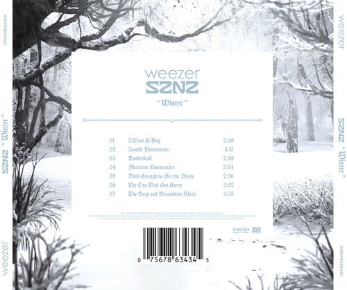 CD Weezer - SZNZ: WINTER