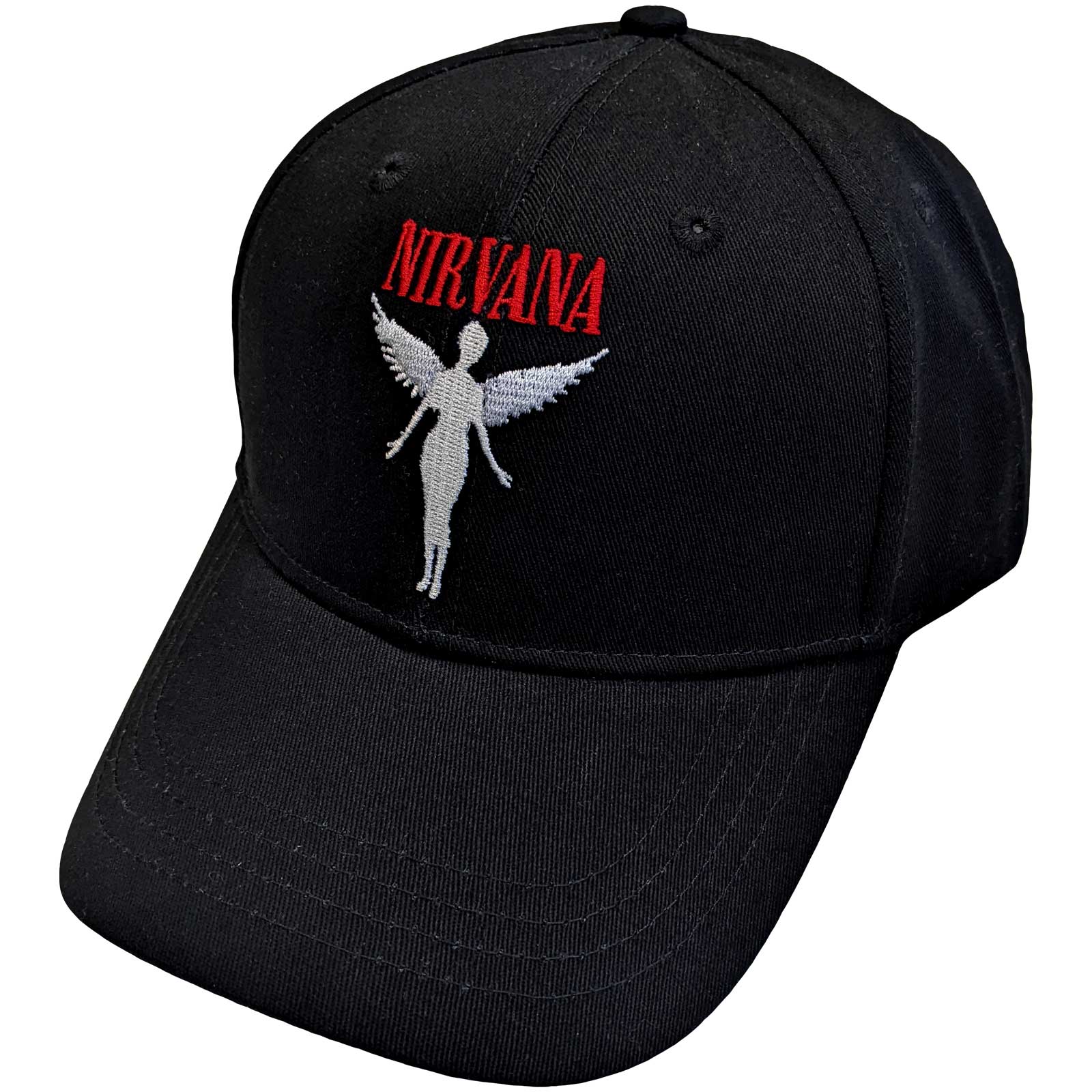 Šiltovka Nirvana - Angelic, Unisex,Čierna,Univerzálna