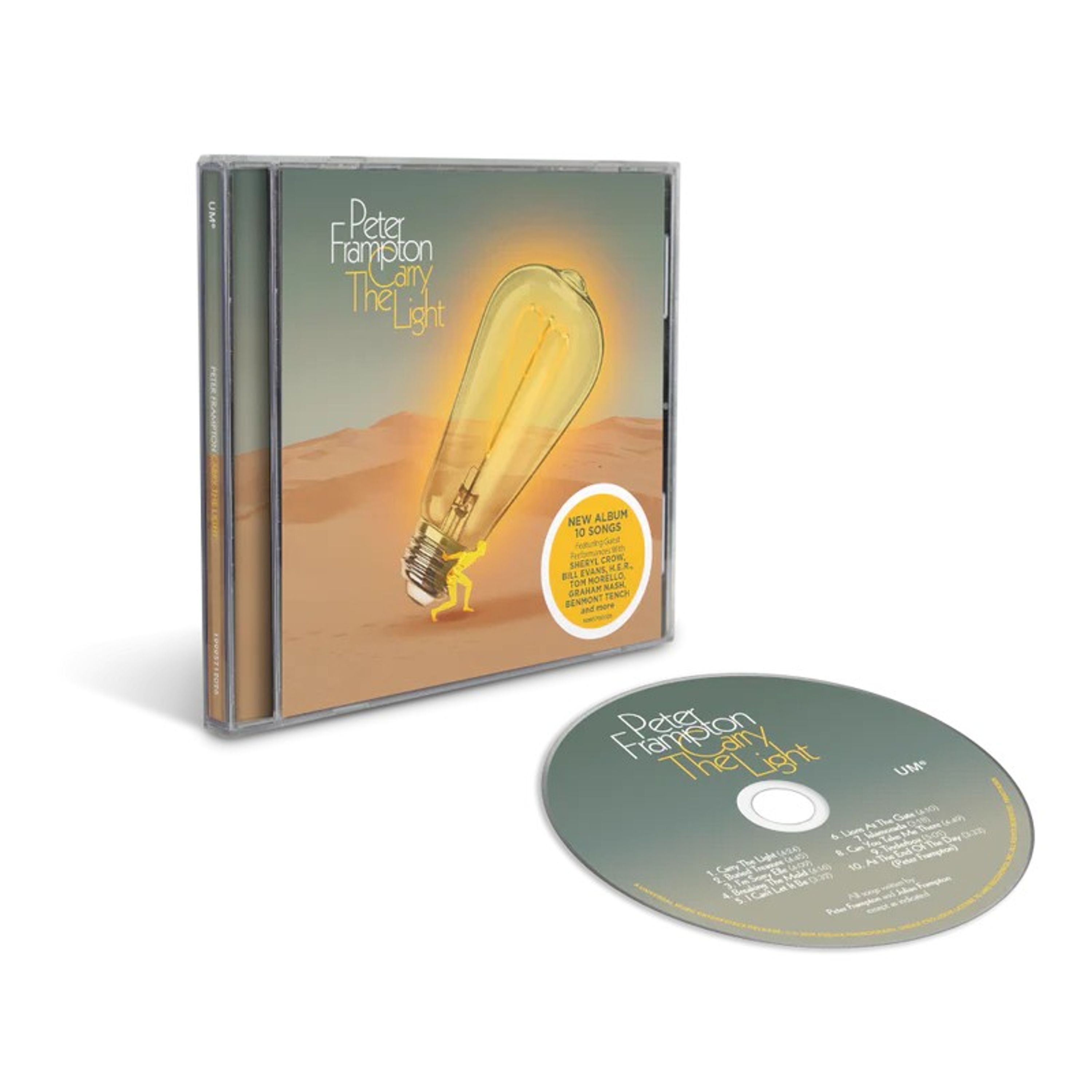 CD Peter Frampton - CARRY THE LIGHT