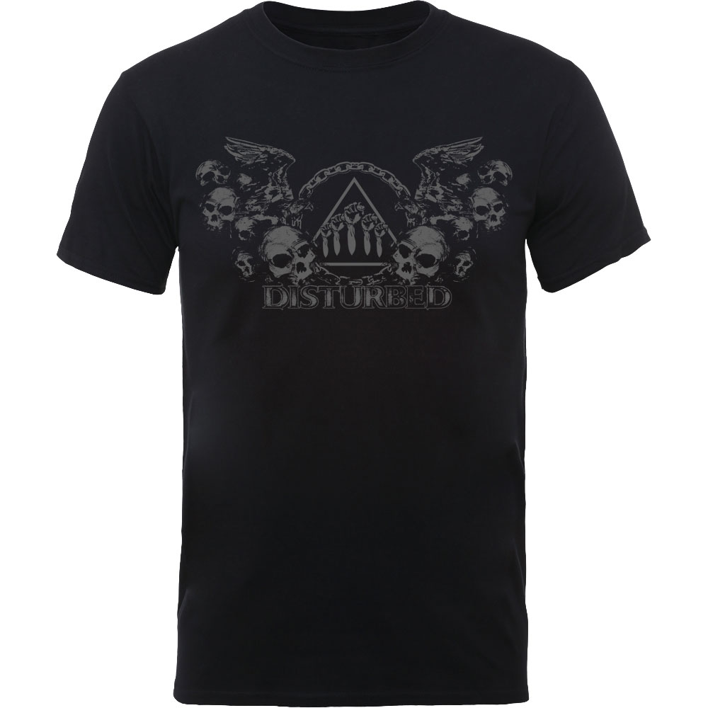 Tričko DISTURBED - Beware The Vultures, Unisex,Čierna,XXL
