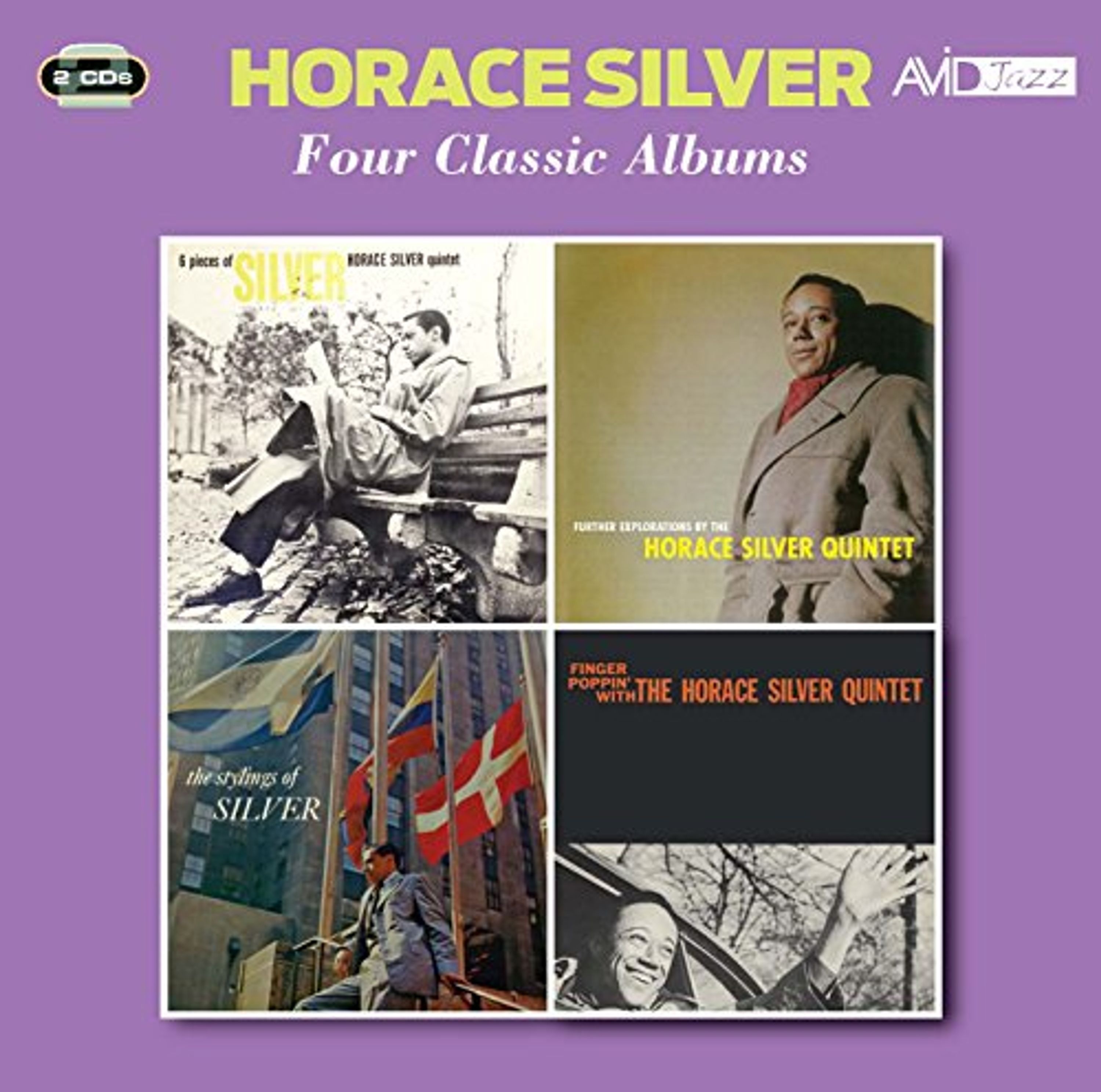 CD Horace Silver Quintet - FOUR CLASSIC ALBUMS