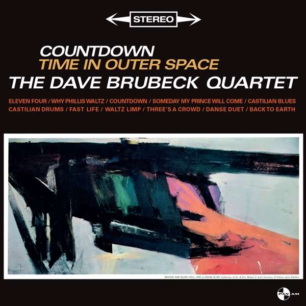 Vinyl The Dave Brubeck Quartet - COUNTDOWN TIME IN OUTER SPACE