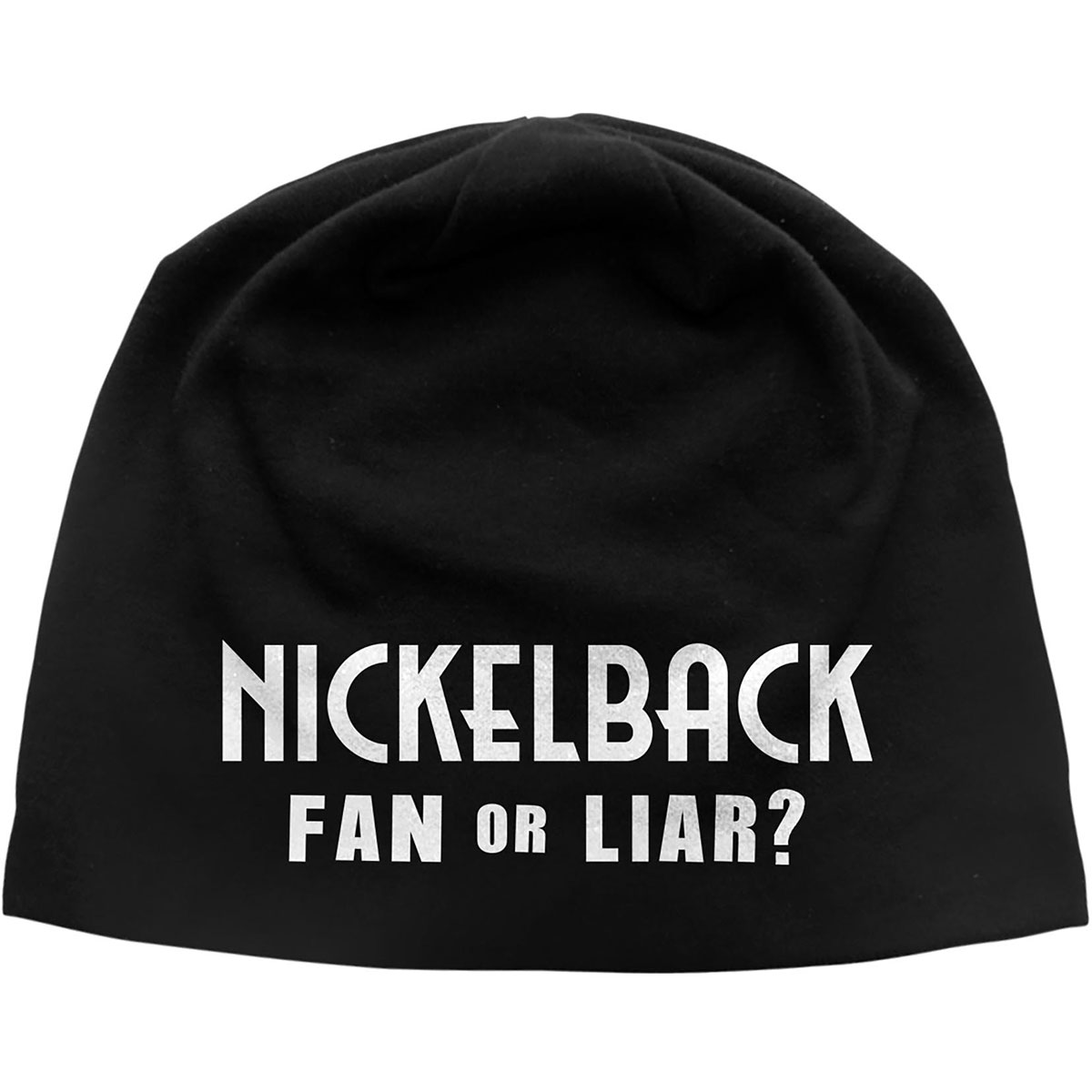 Čapica Nickelback - Fan Or Liar JD Print, Unisex,Čierna,Univerzálna