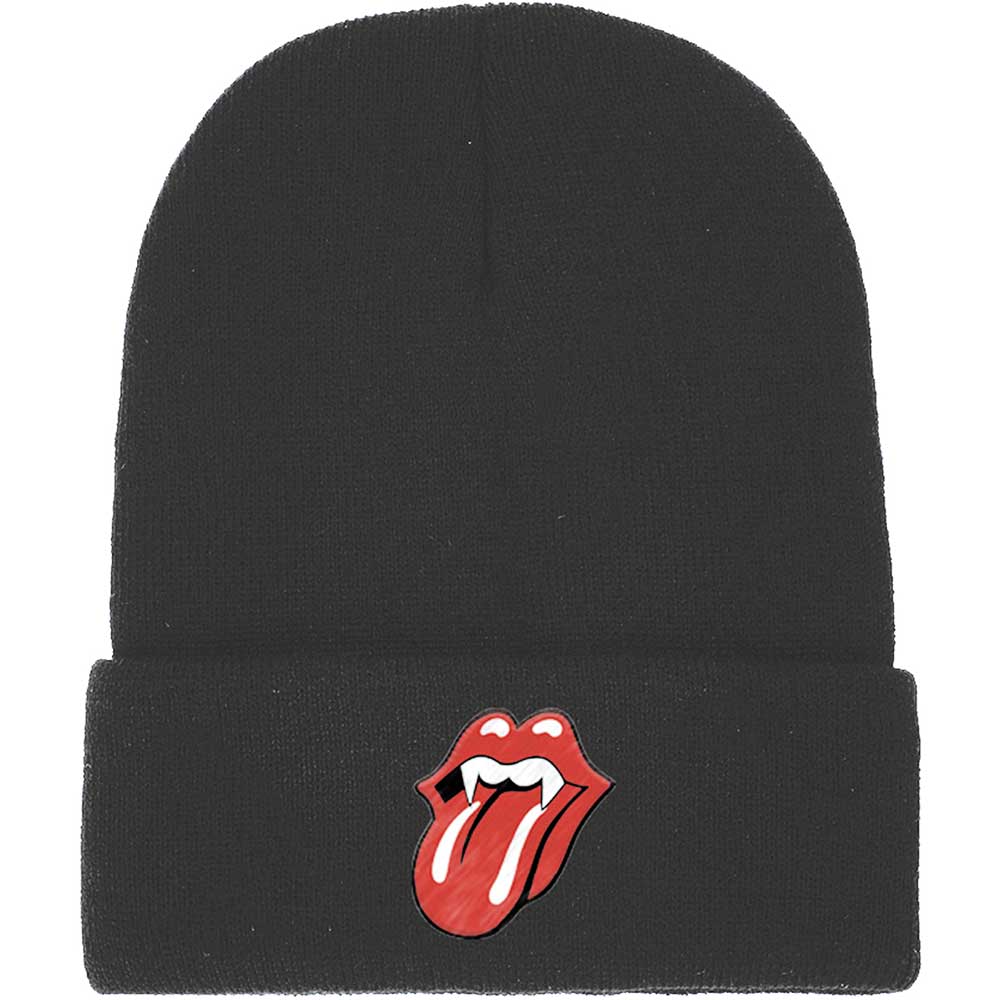 Čapica The Rolling Stones - Fang Tongue, Unisex,Čierna,Univerzálna