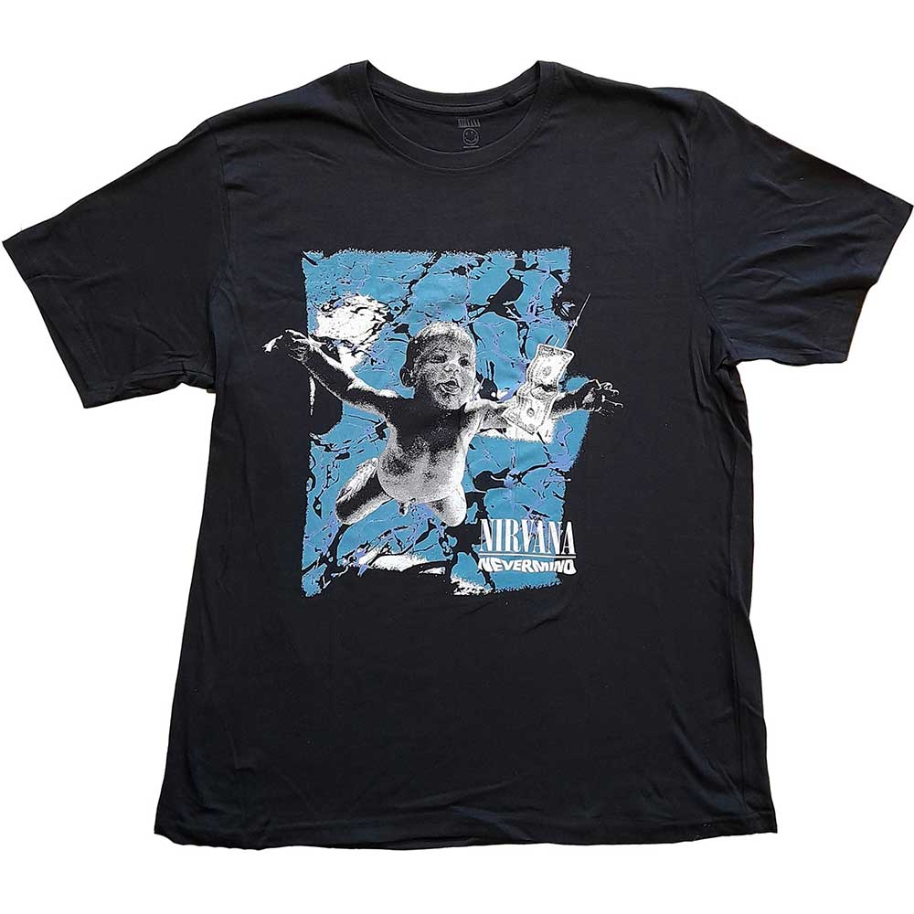 Tričko Nirvana - Nevermind Cracked, Unisex,Čierna,XXL