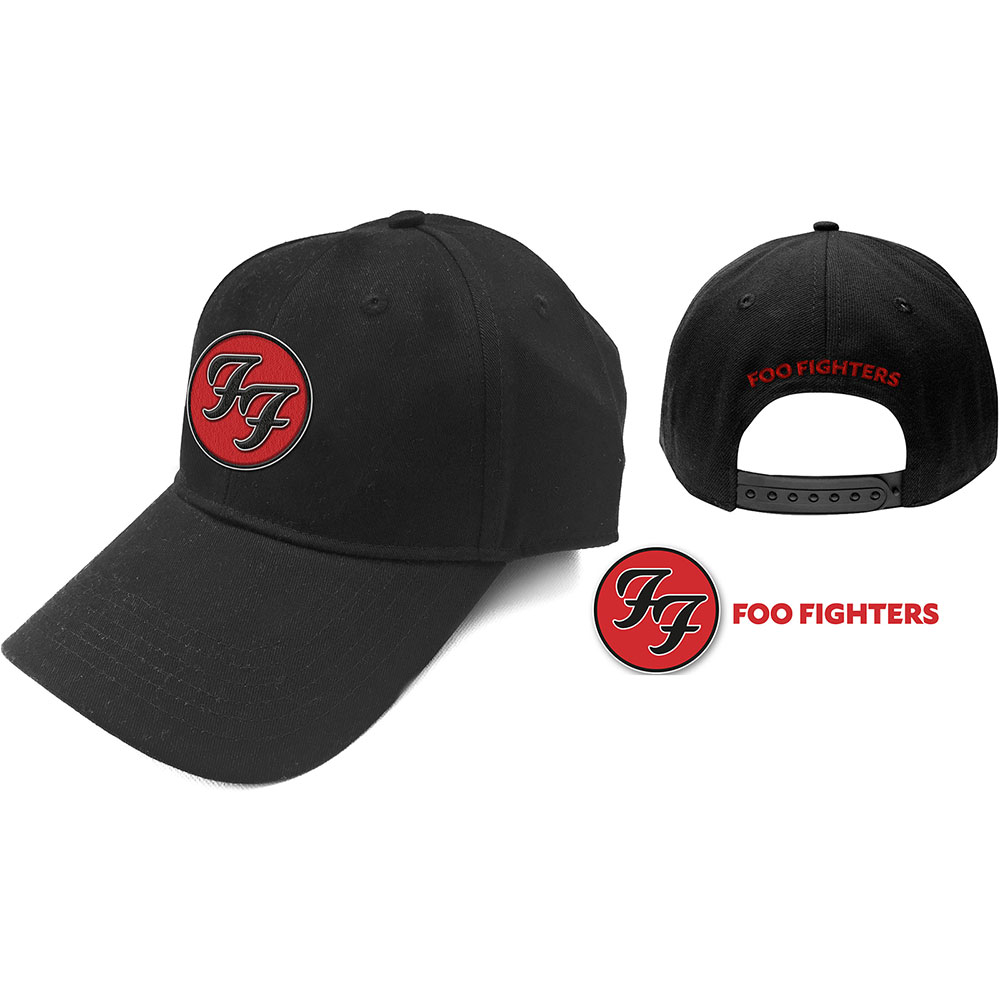 Šiltovka Foo Fighters - FF Logo, Unisex,Čierna,Univerzálna