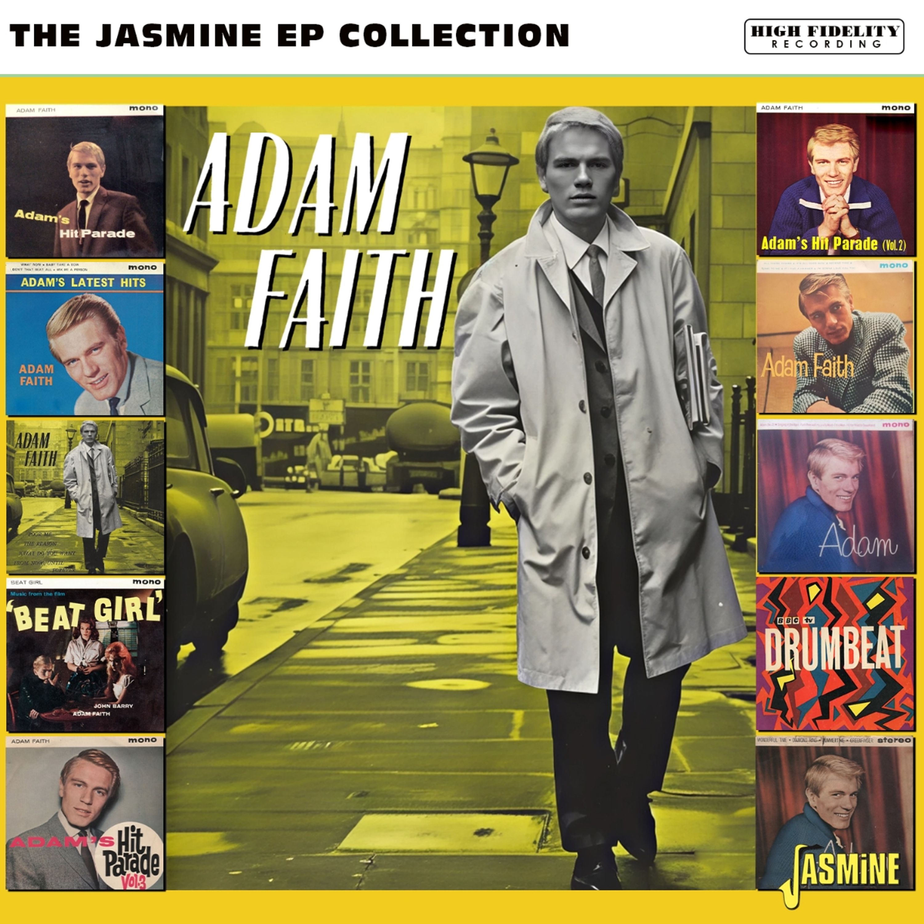 CD Adam Faith - JASMINE EP COLLECTION