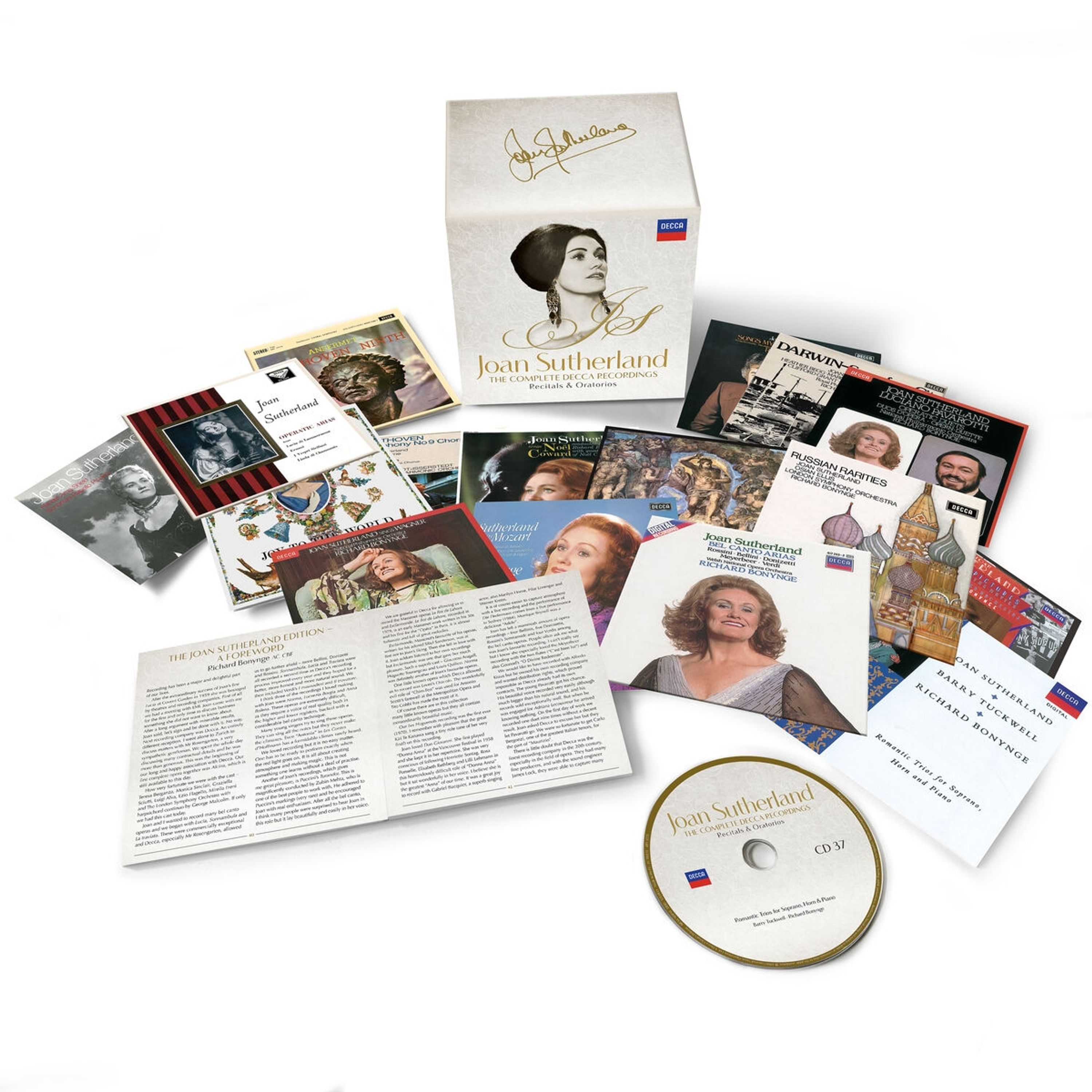 CD Joan Sutherland - ORATORIOS & RECITALS